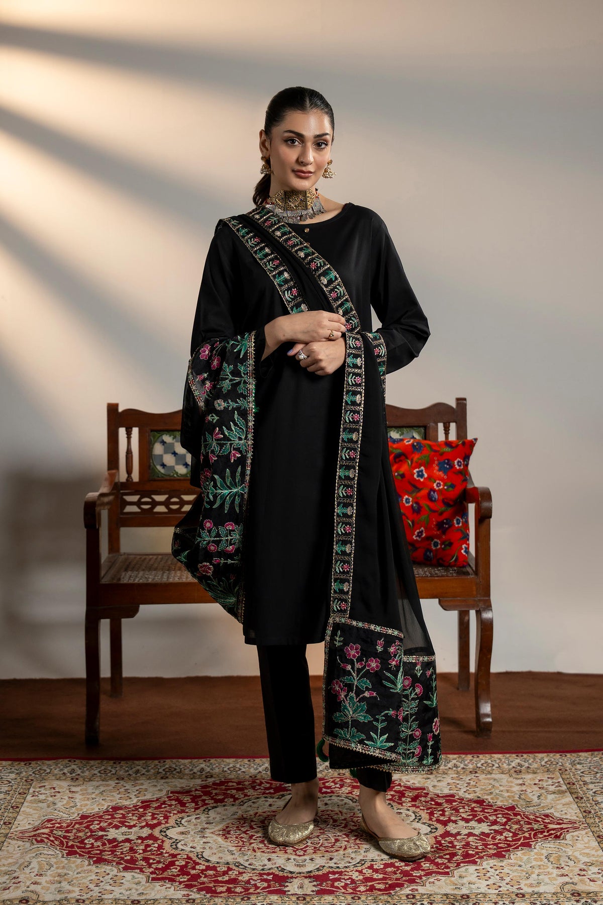 1 Piece Chiffon Dupatta (FZ0961)