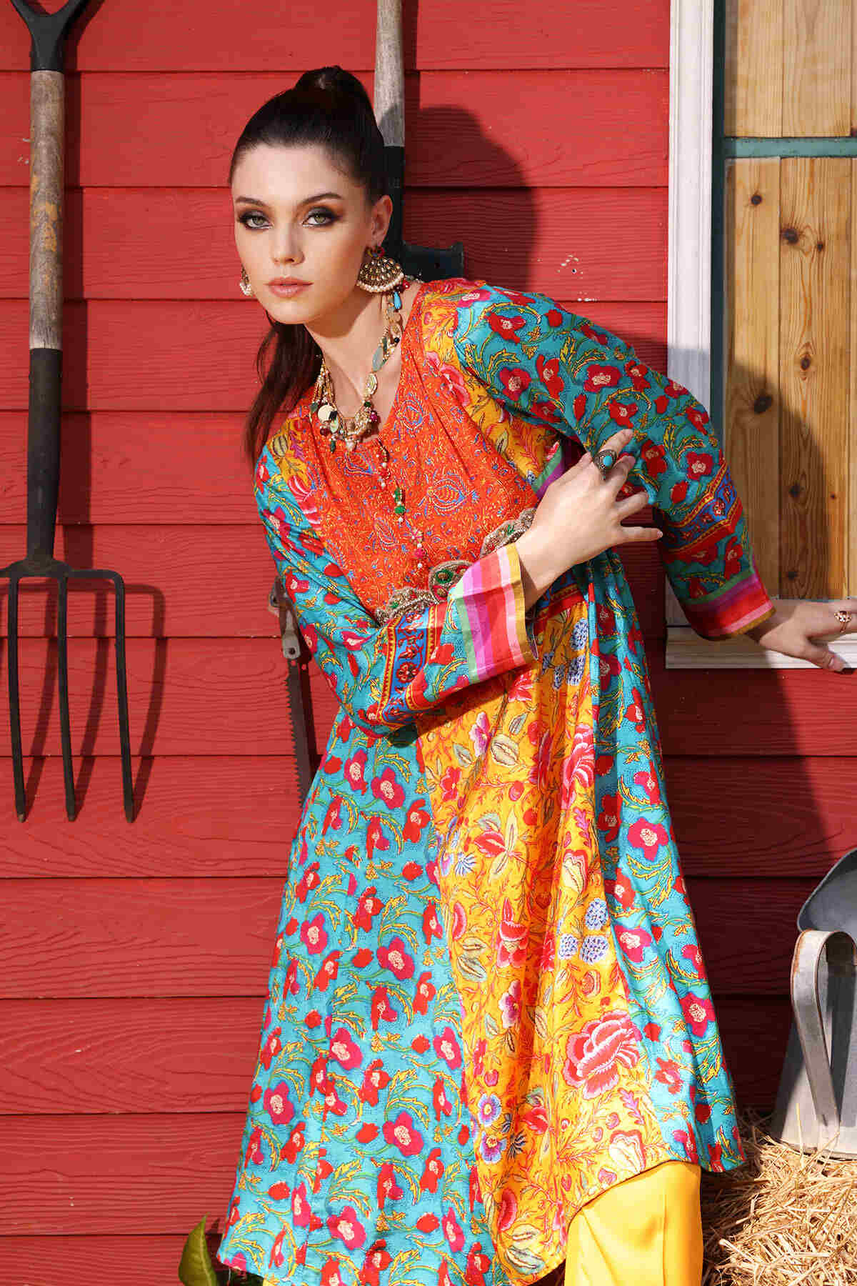 Multi Phool Print (TR1012)