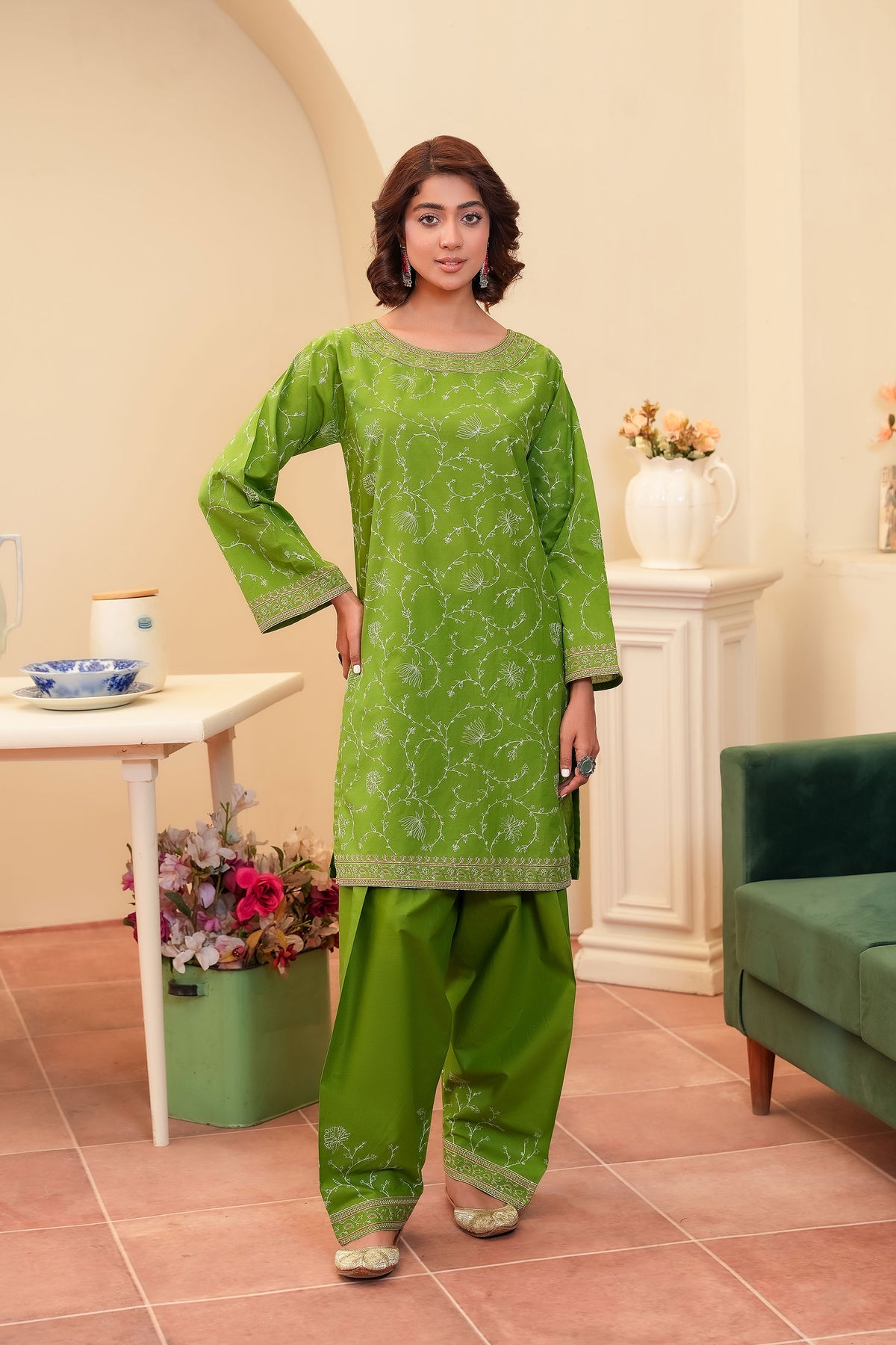 2 Piece Lawn Suit (CP0009)