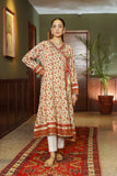 Chints 1: 1 Piece Frock in Multi Linen (CR3283)