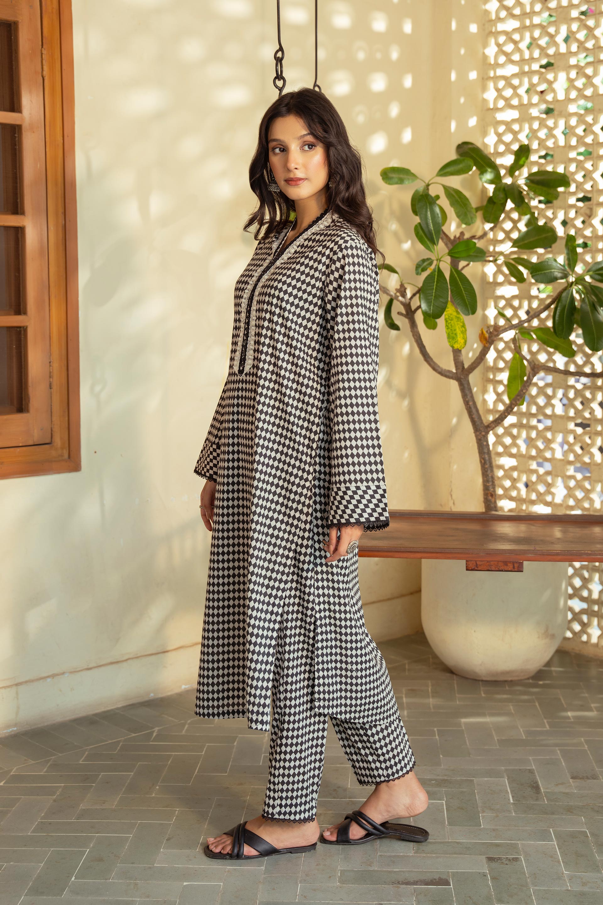 2 Piece Cambric Suit (CR3359)