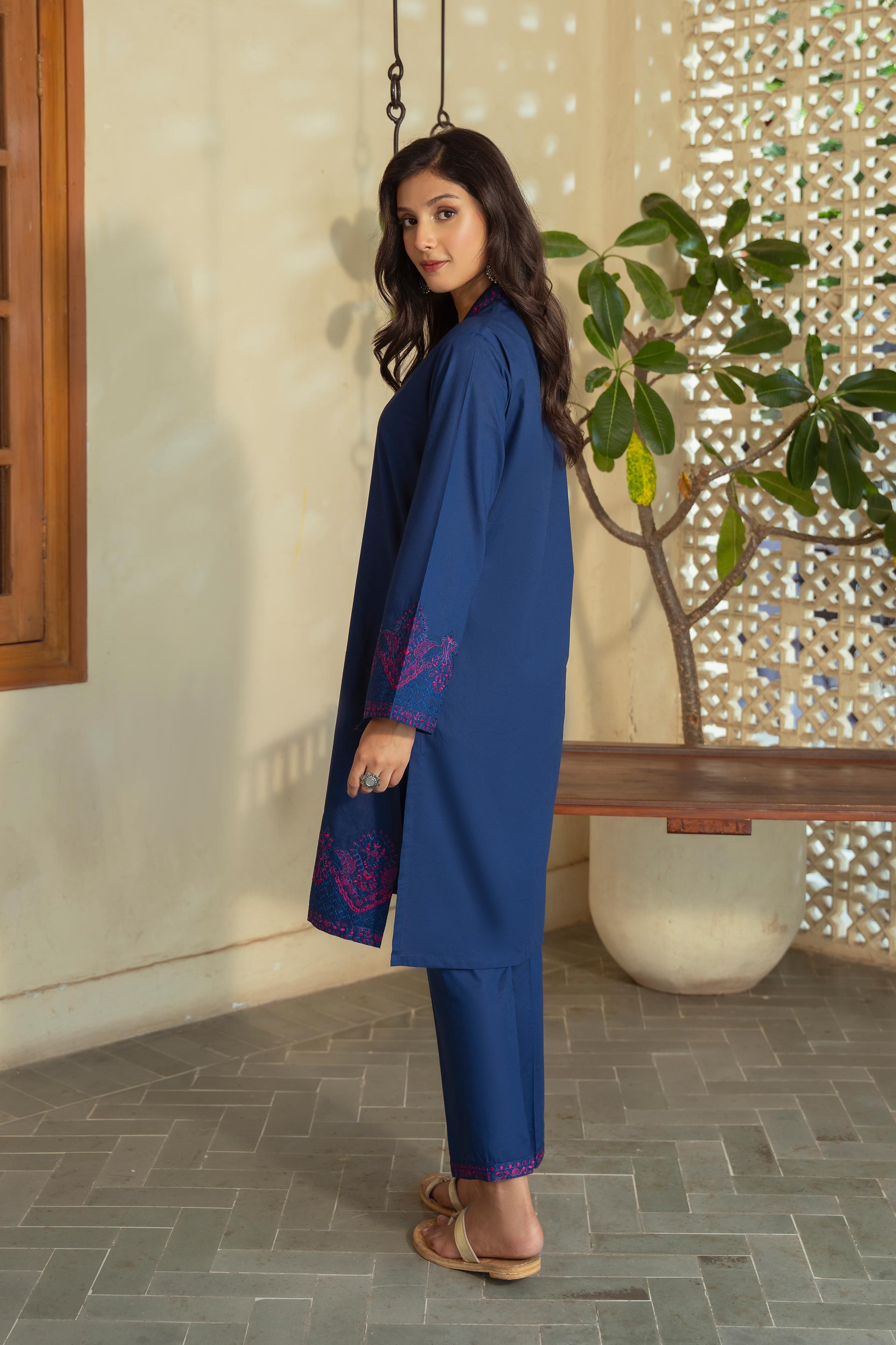 2 Piece Cambric Suit (CR3365)