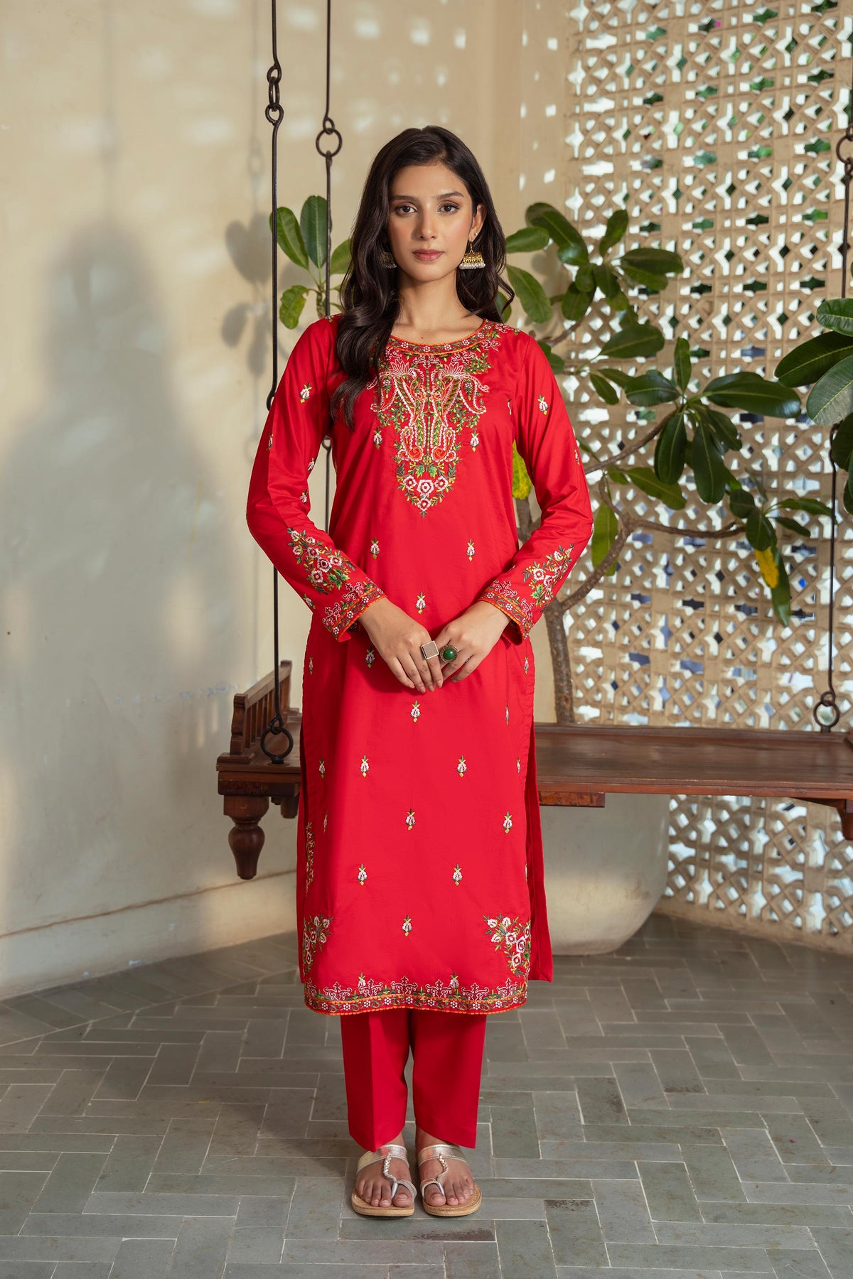 2 Piece Cambric Suit (CR3366)