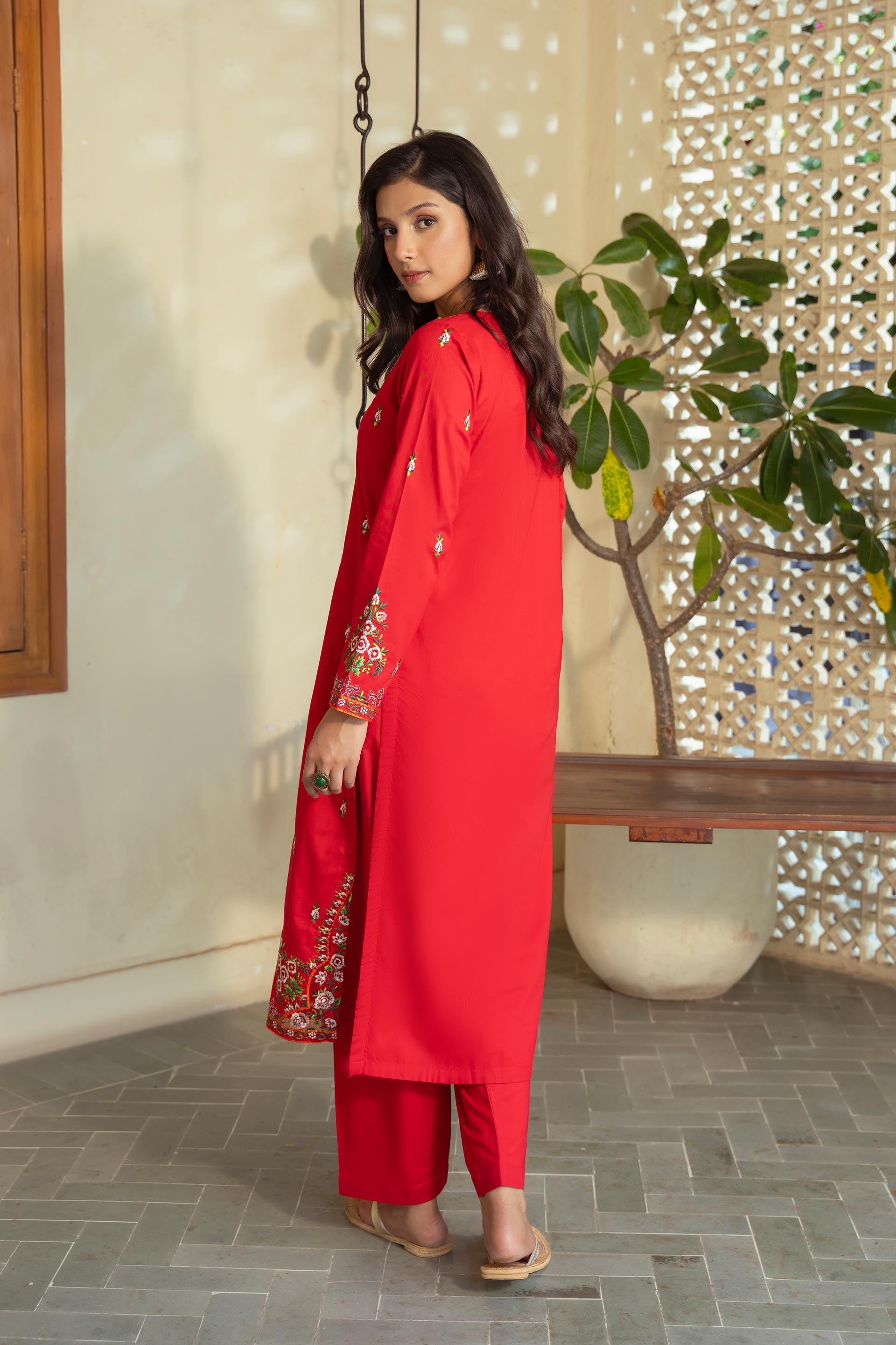 2 Piece Cambric Suit (CR3366)