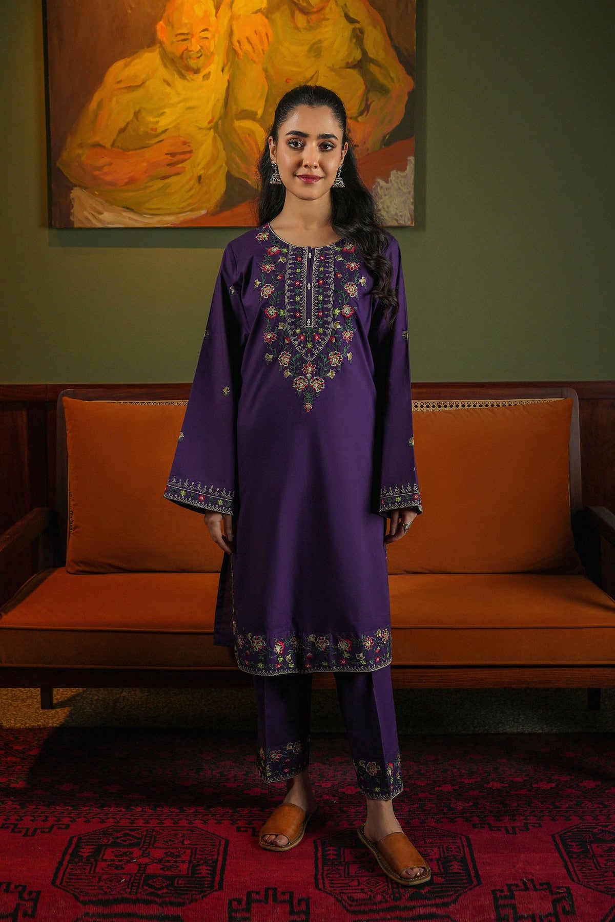 2 Piece Cambric Suit (CR3368)