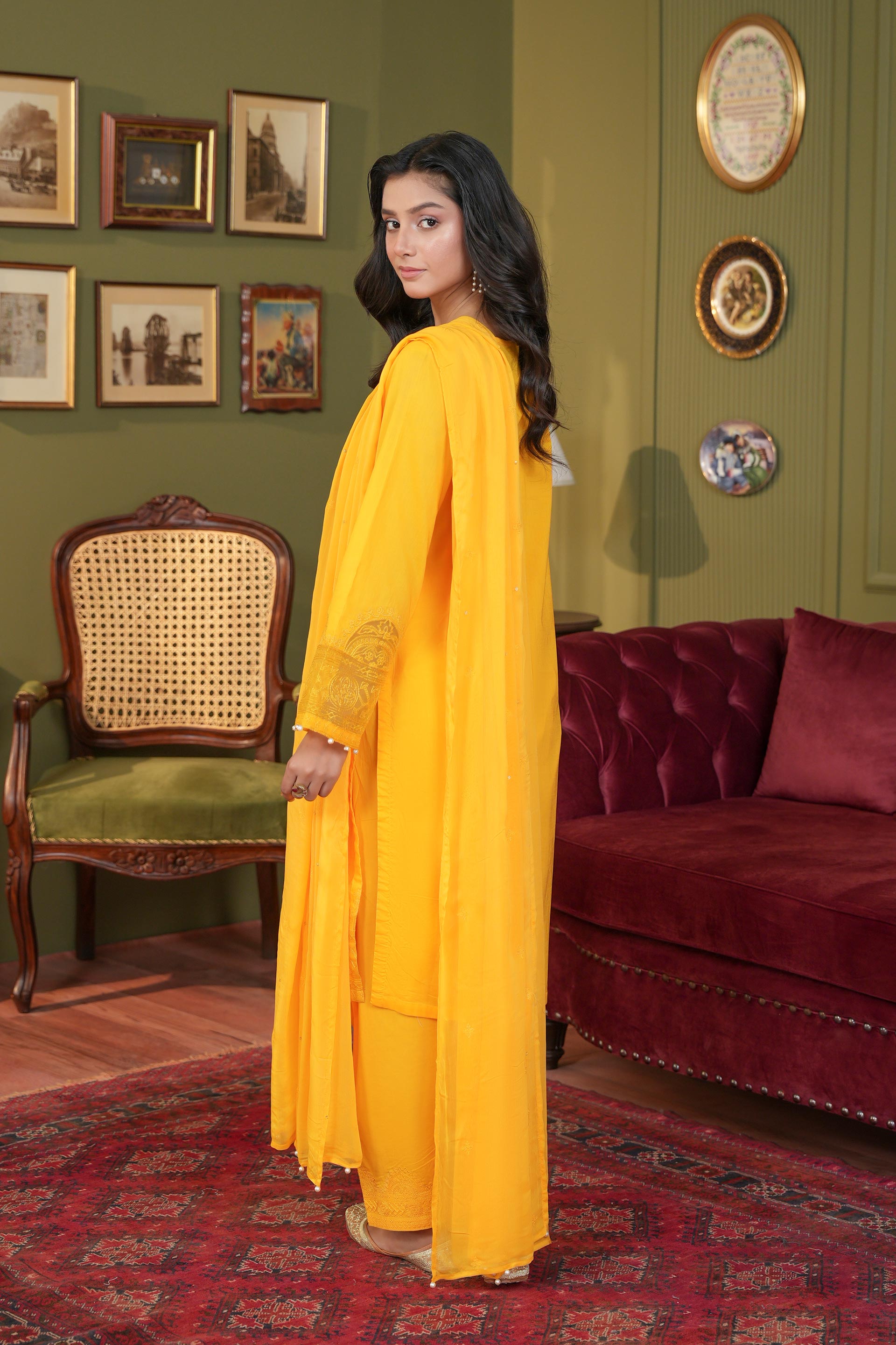 3 Piece Suit Lawn Suit (CR3437)