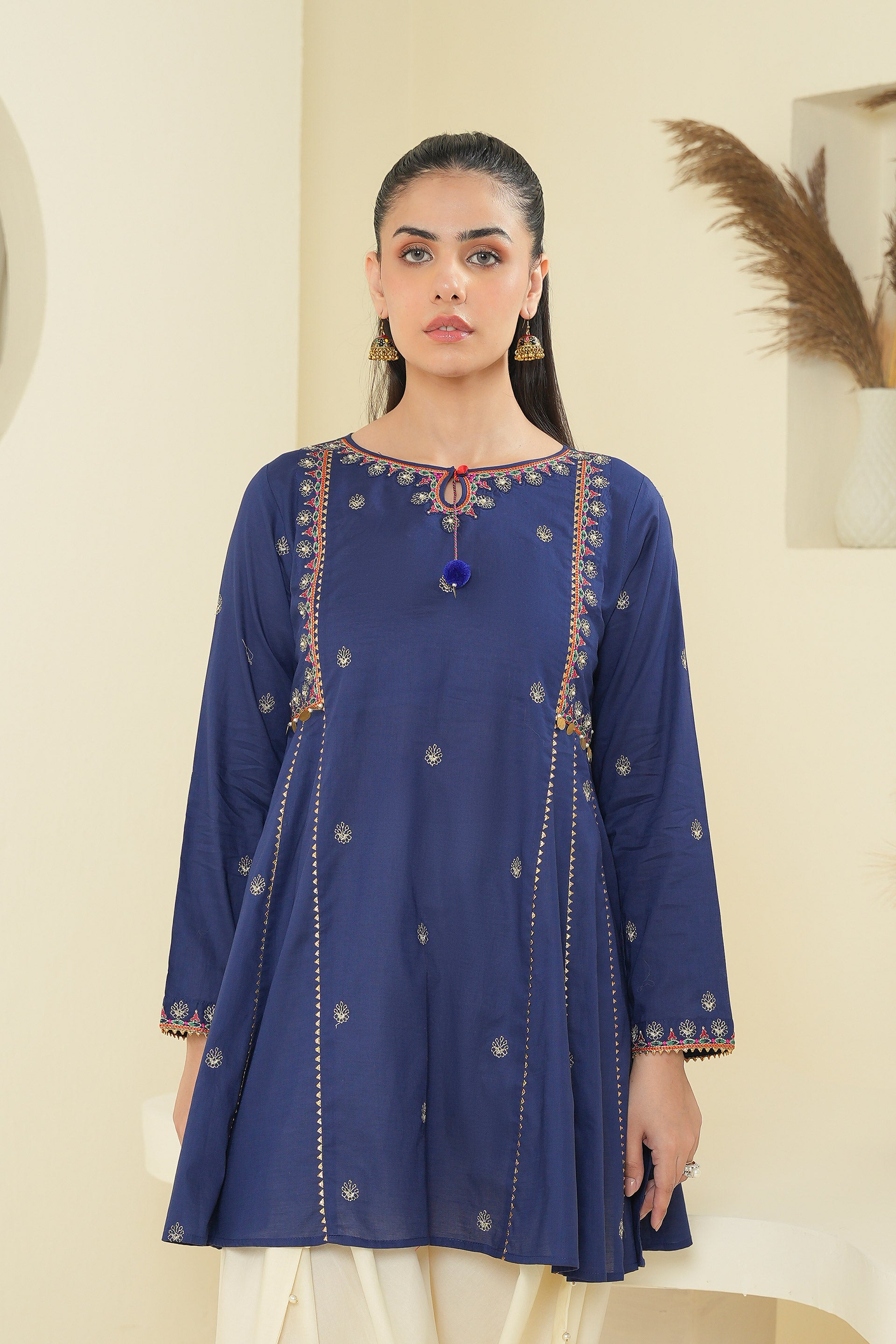 1 Piece Lawn Frock (CR3468)