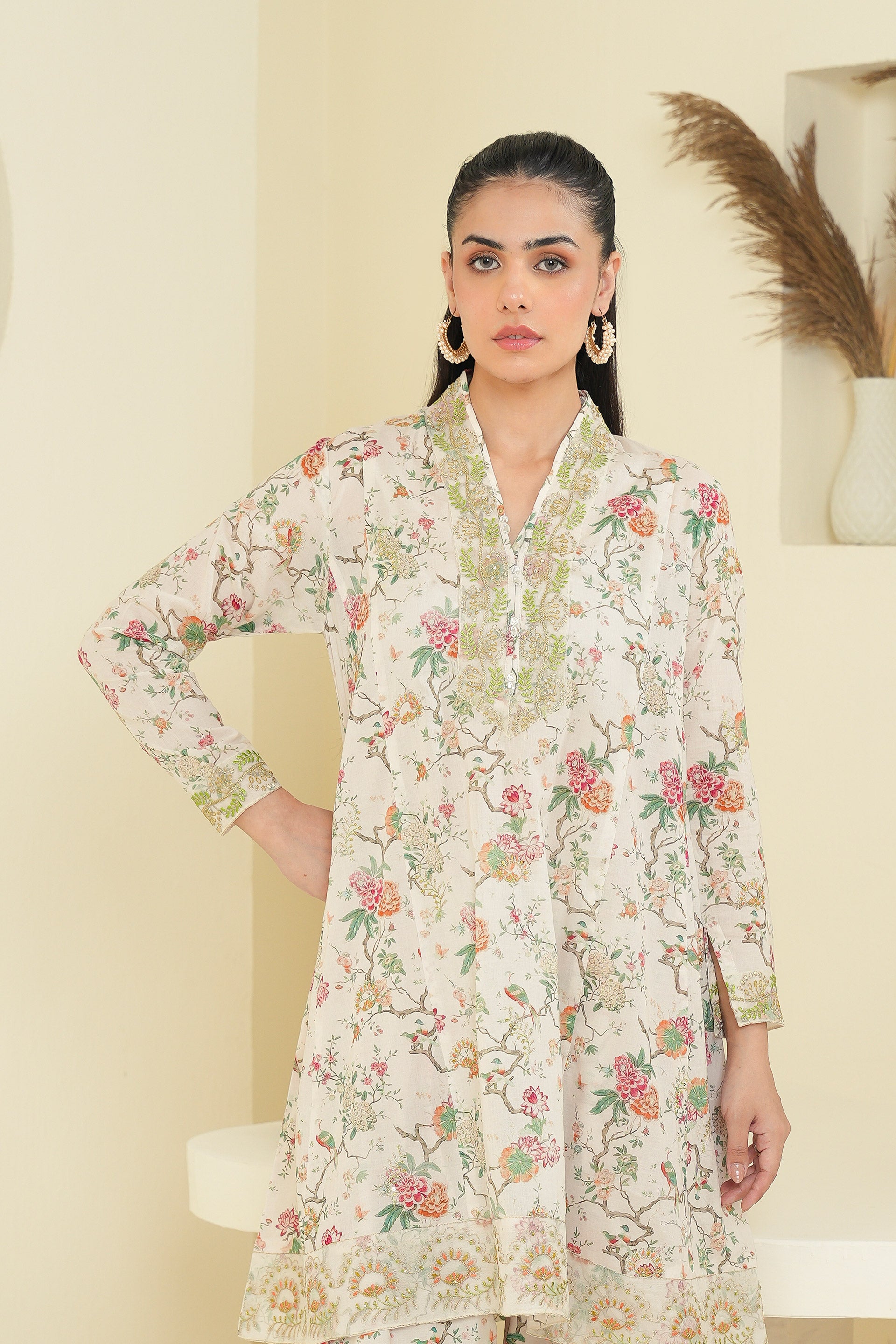 2 Piece Lawn Suit (CR3470)