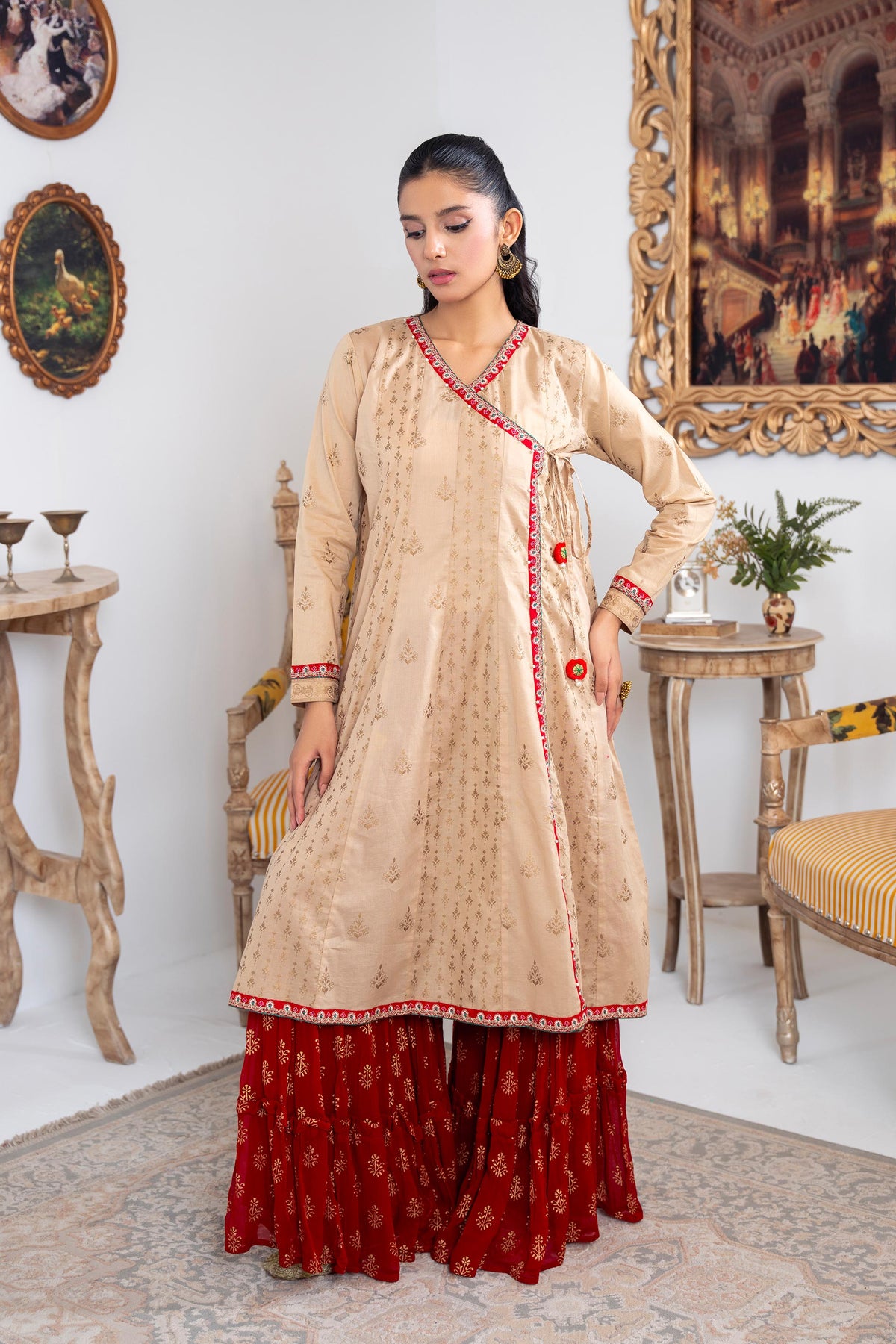 1 Piece Lawn Frock (CR3483)