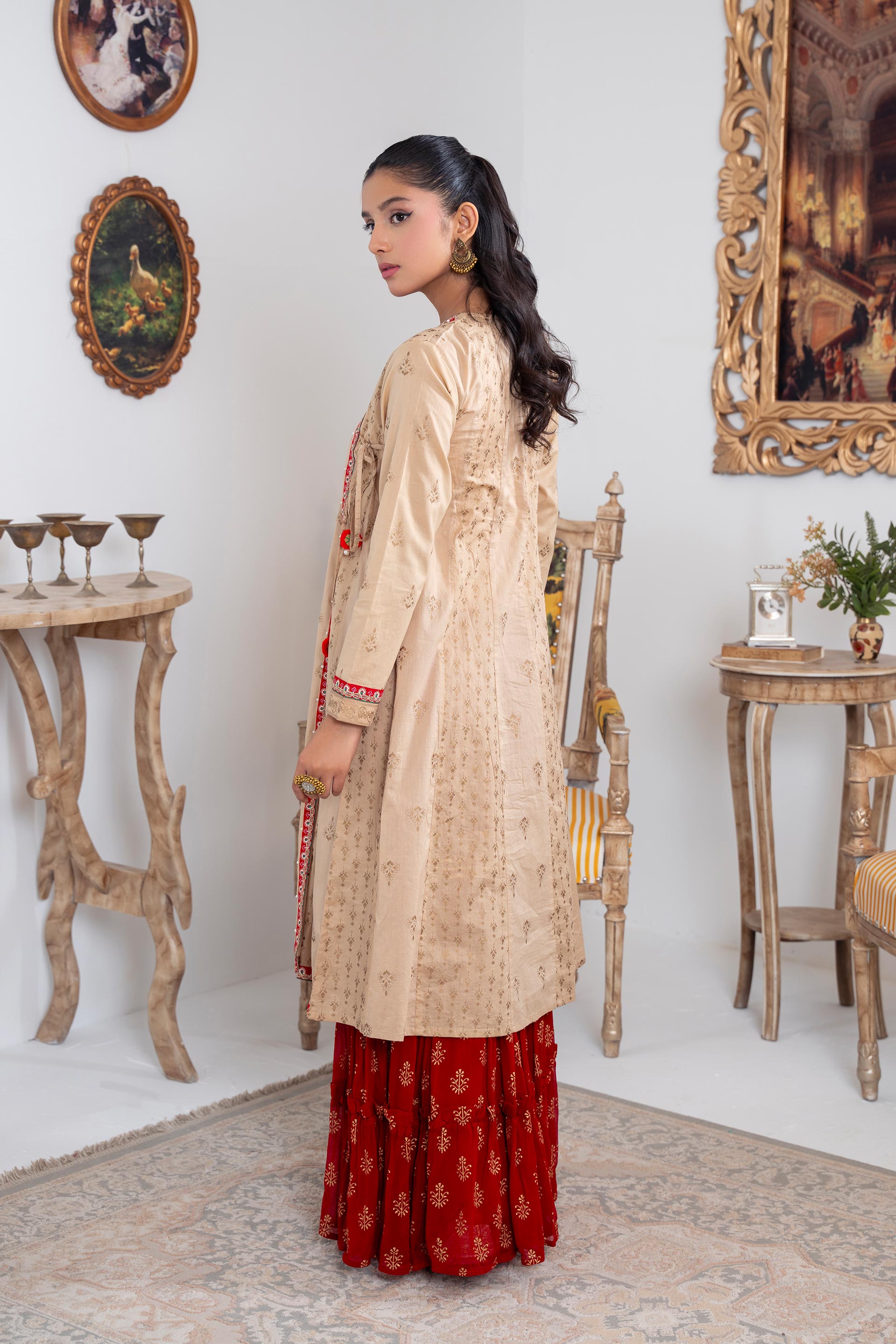 1 Piece Lawn Frock (CR3483)