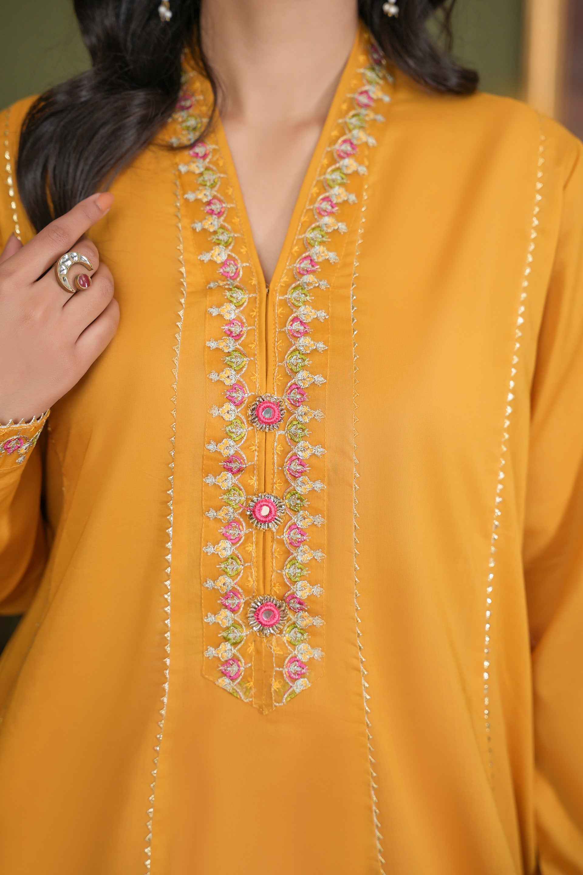 1 Piece Lawn Frock (CR3487)