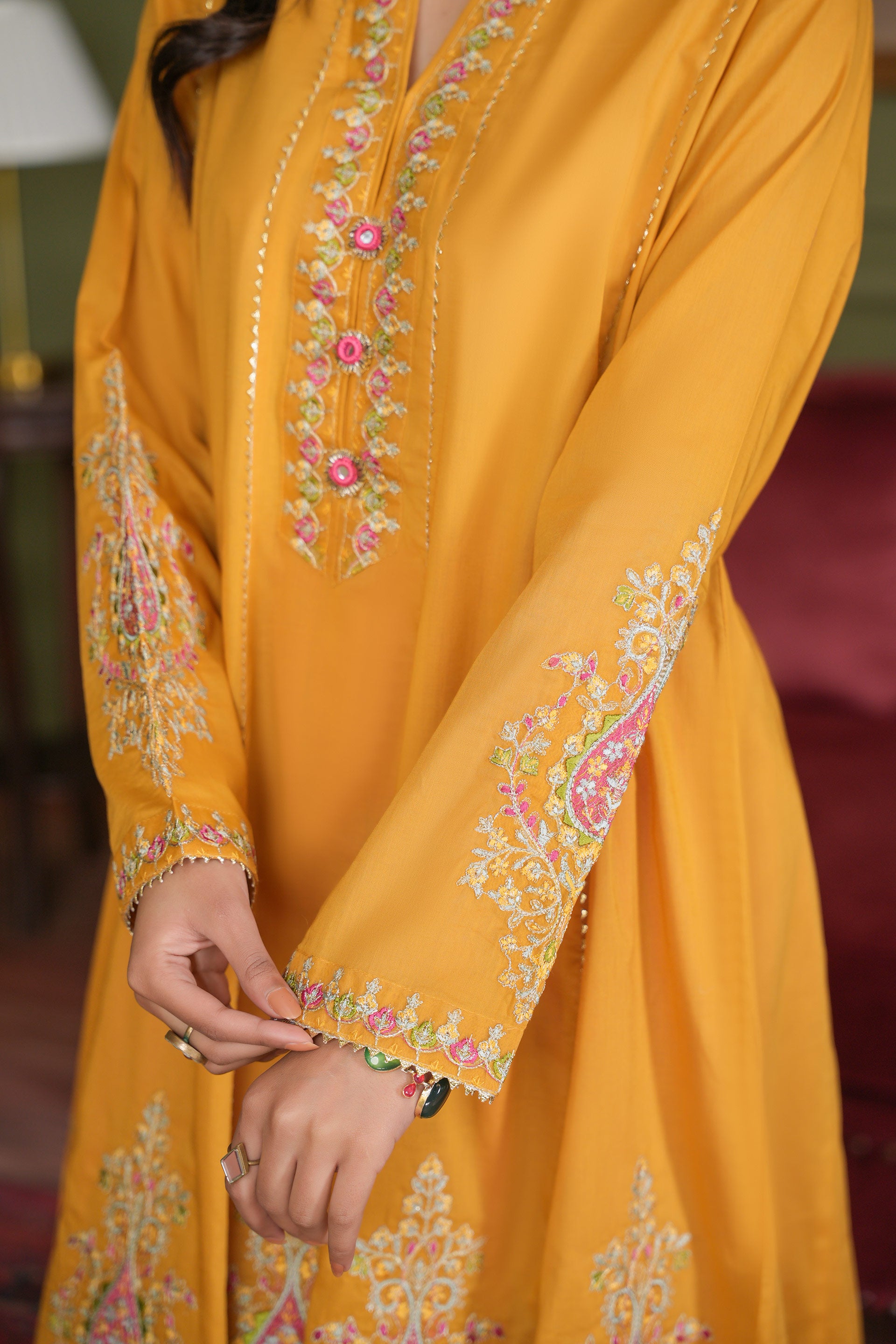 1 Piece Lawn Frock (CR3487)