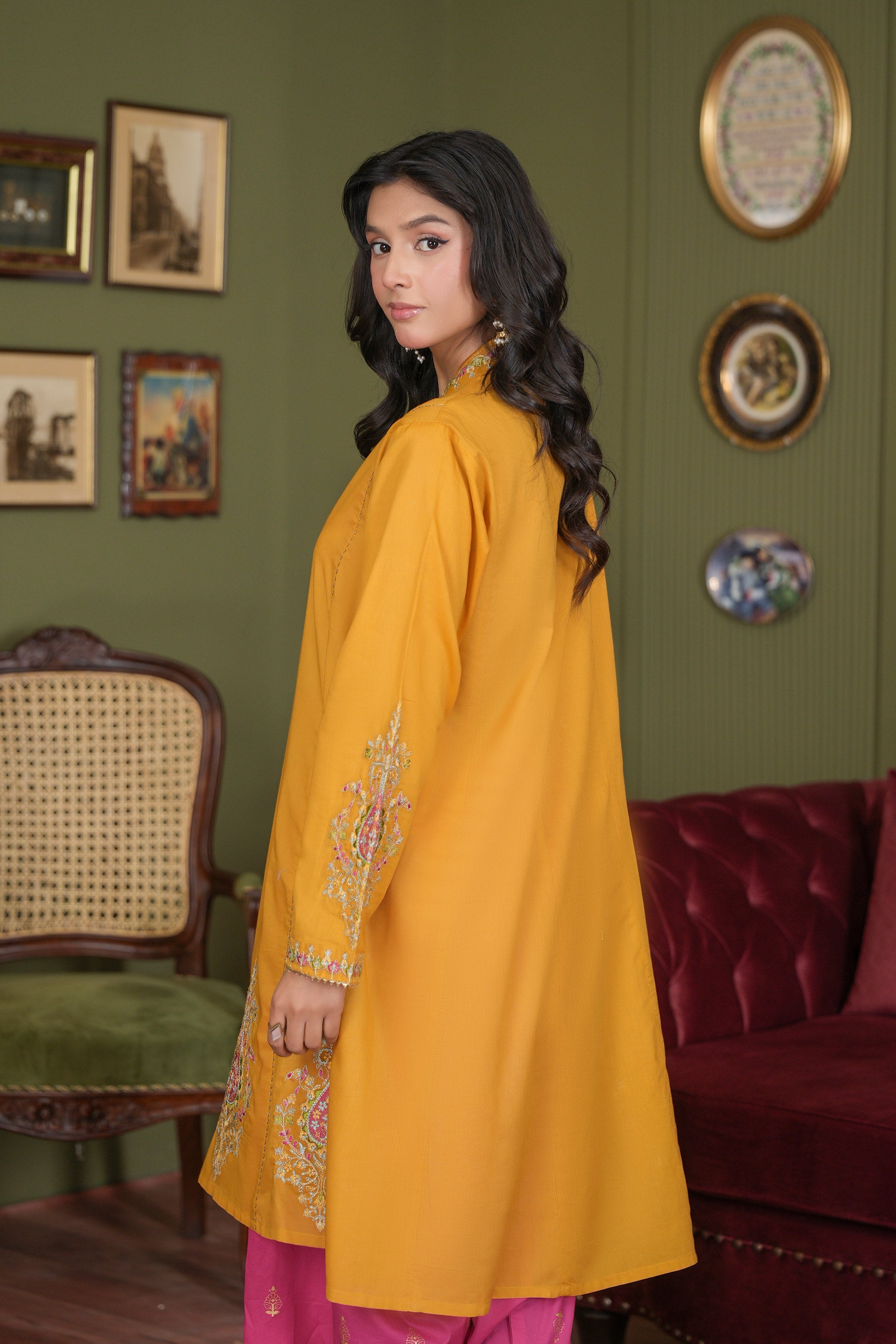 1 Piece Lawn Frock (CR3487)