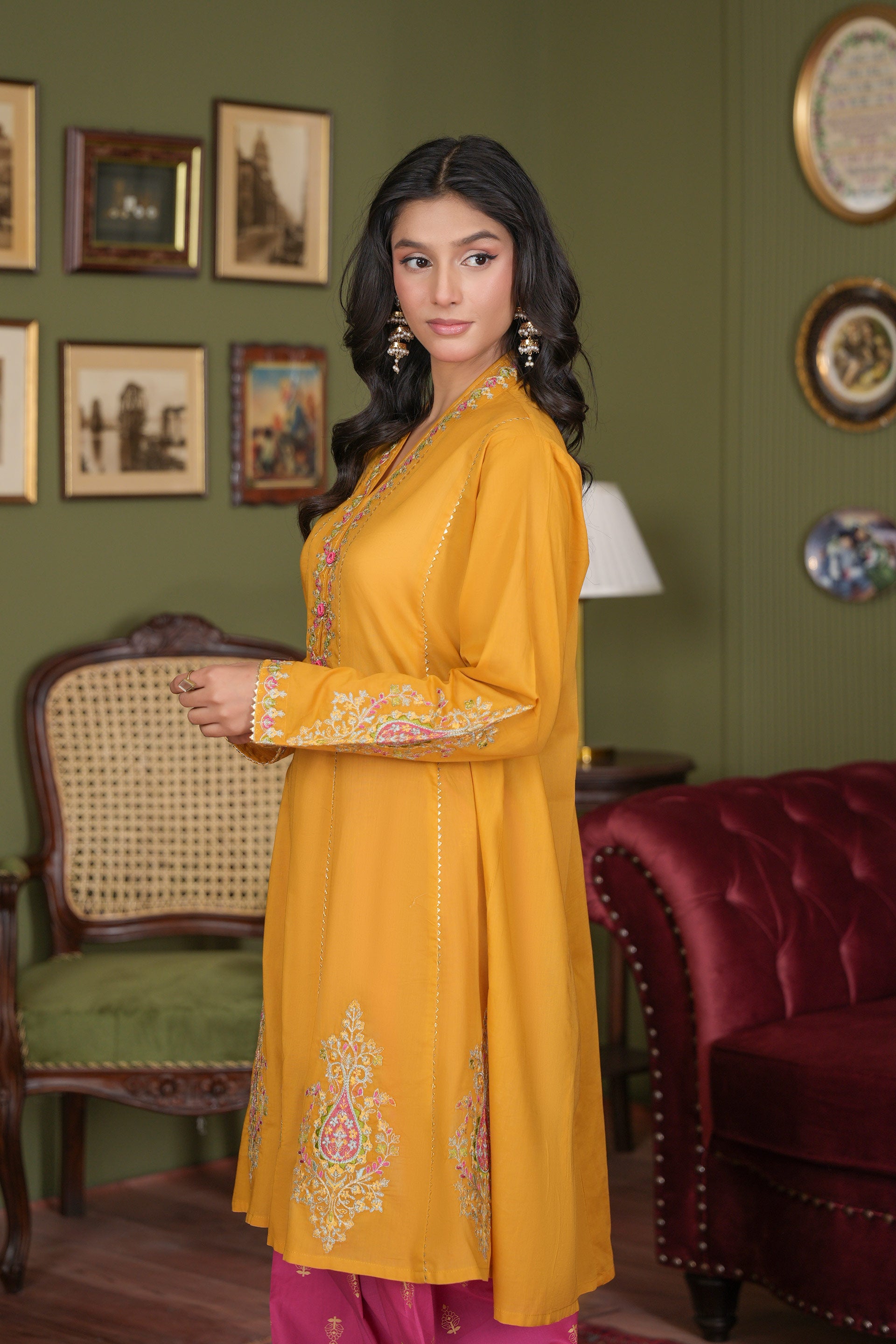 1 Piece Lawn Frock (CR3487)