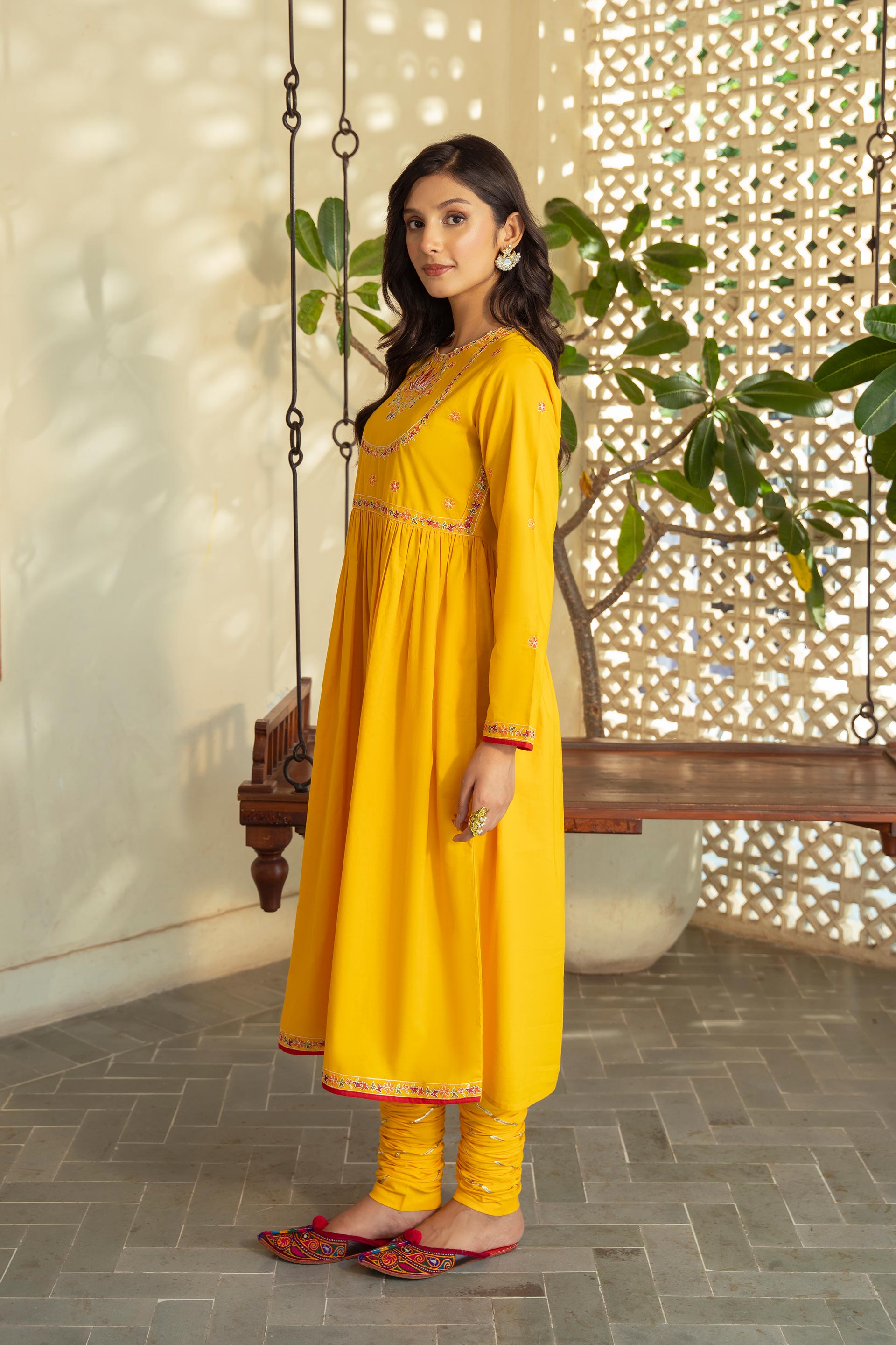 1 Piece Cambric Frock (CR3504)