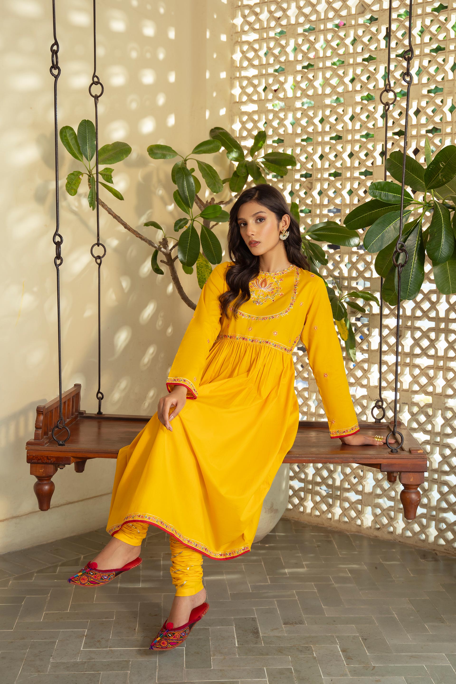 1 Piece Cambric Frock (CR3504)
