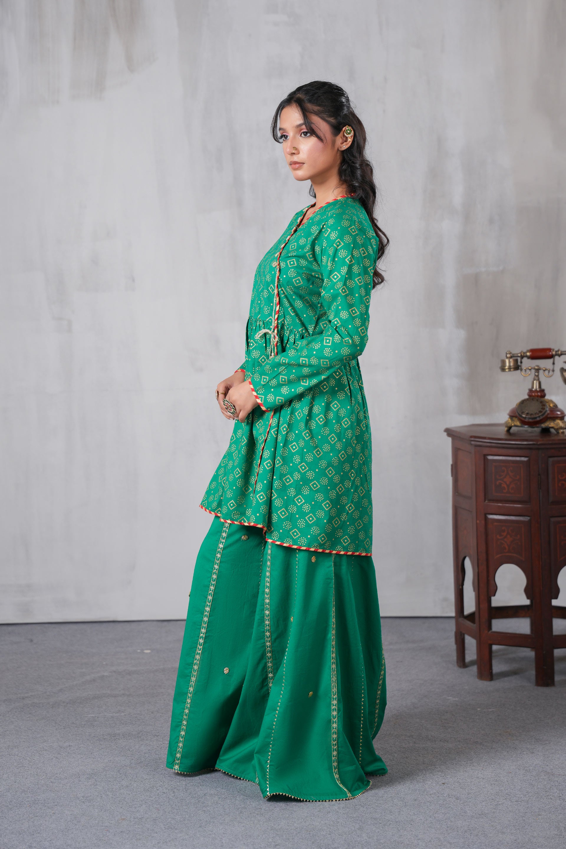 1 Piece Cambric Frock (CR3514)
