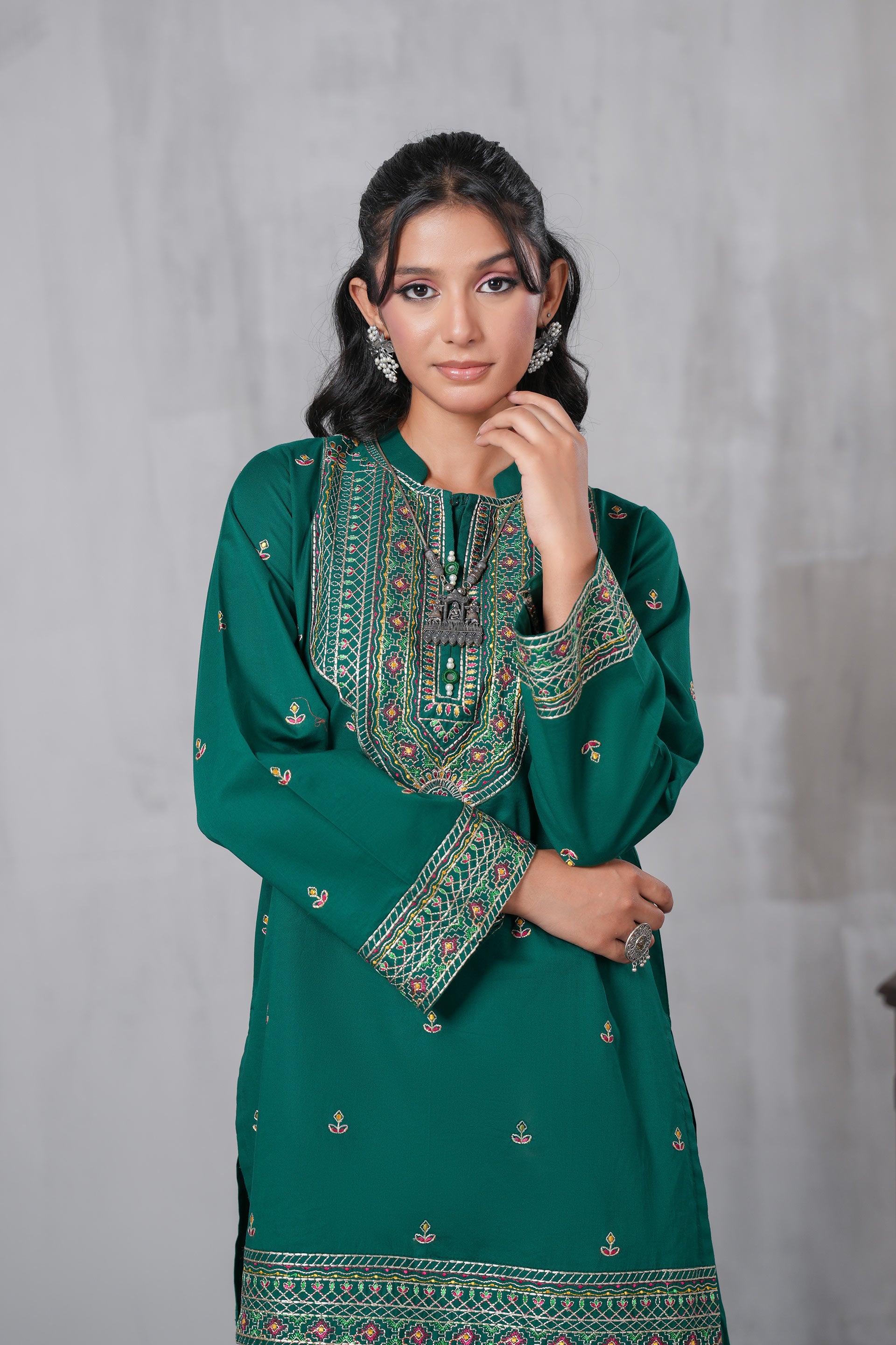 2 Piece Cambric Suit (CR3524)