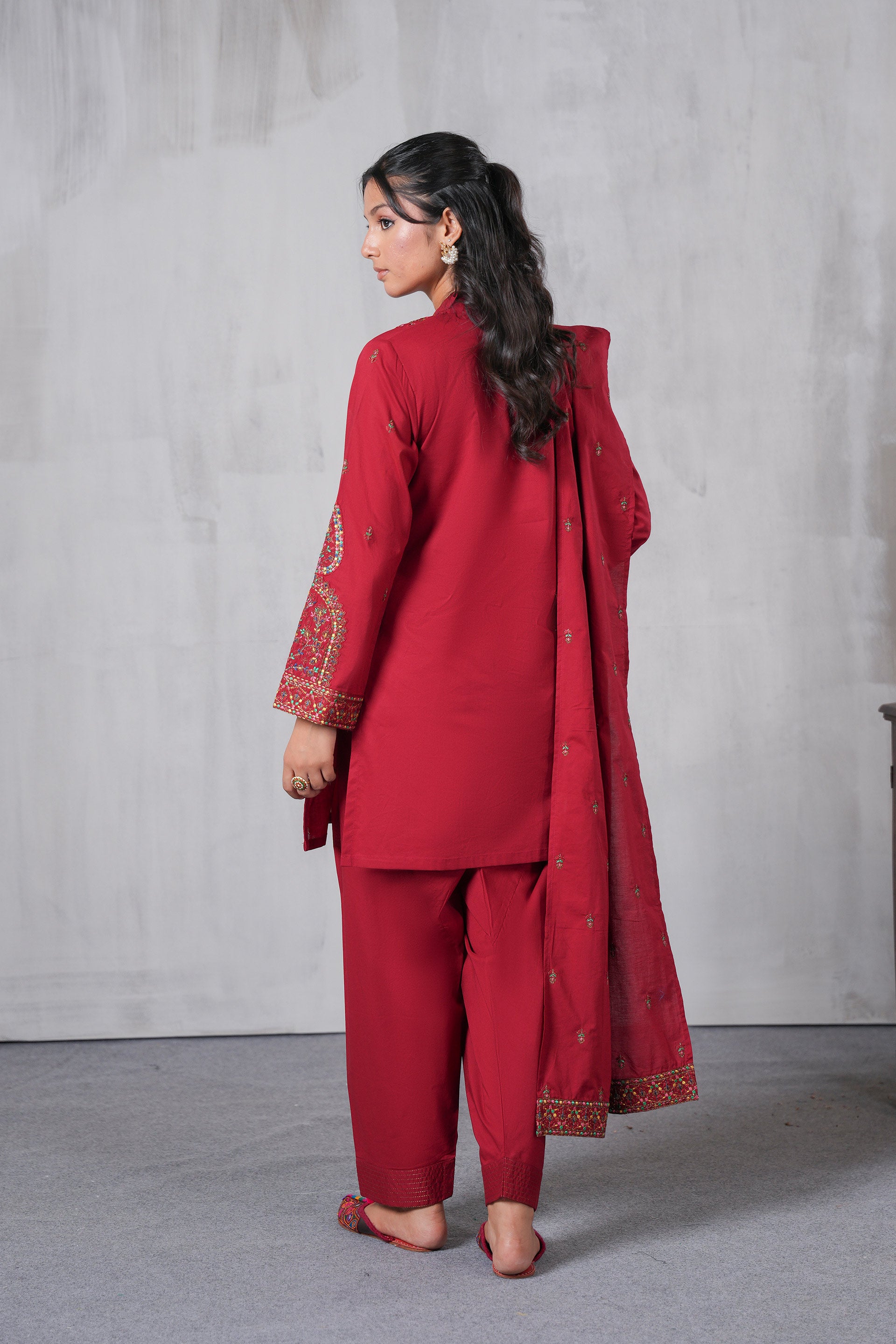 3 Piece Suit Cambric Suit (CR3528)