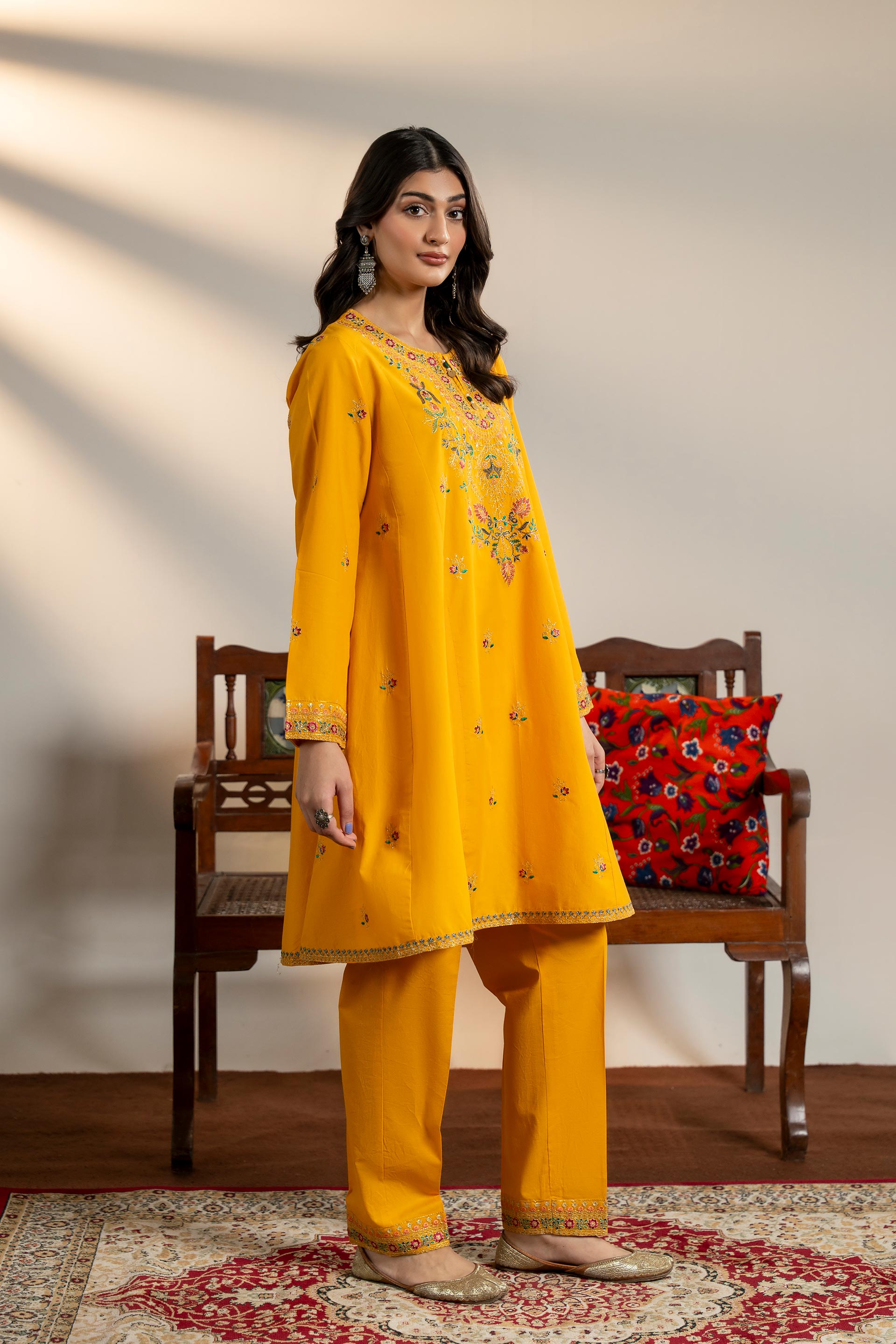 2 Piece Cambric Suit (CR3529)