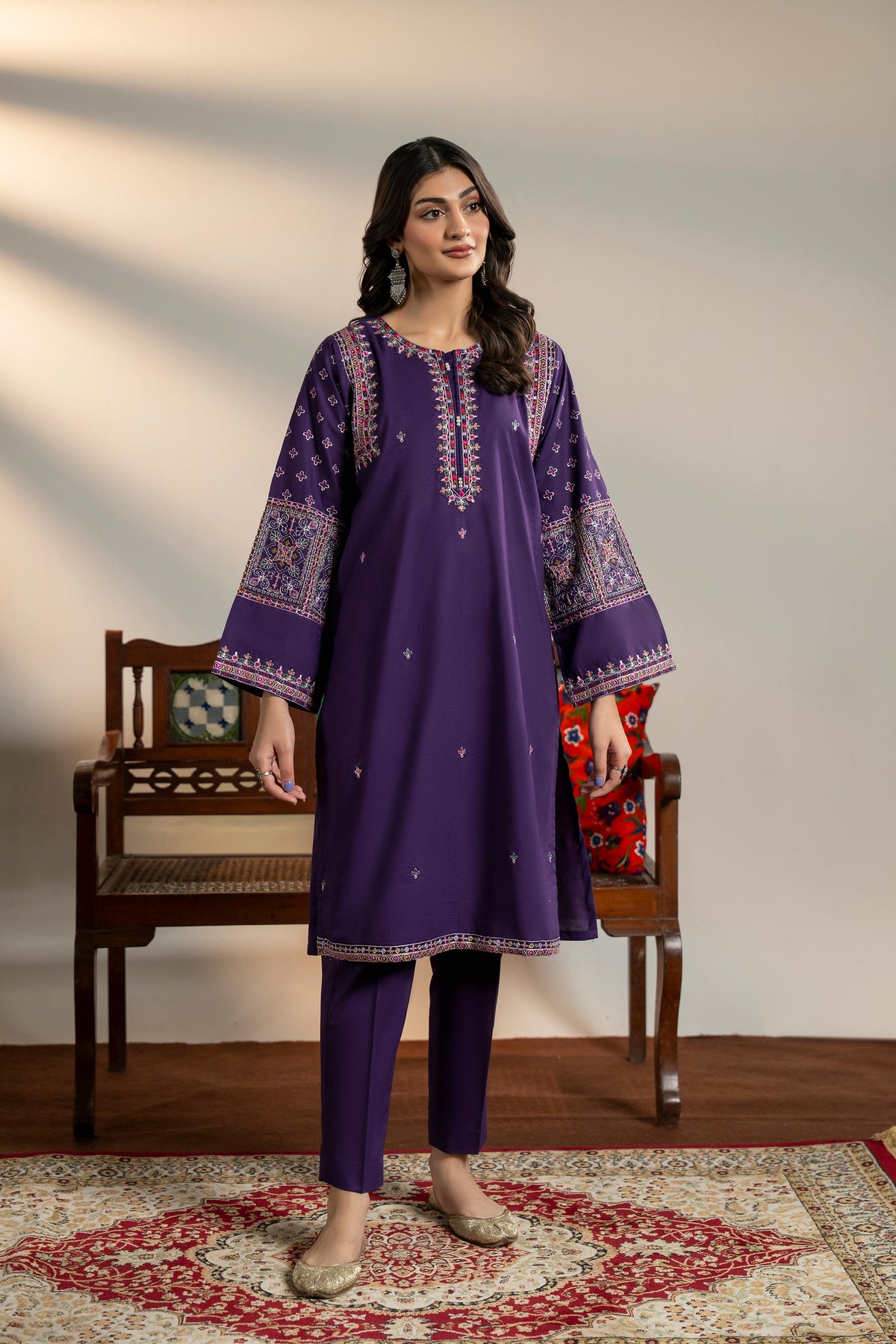 2 Piece Cambric Suit (CR3531)