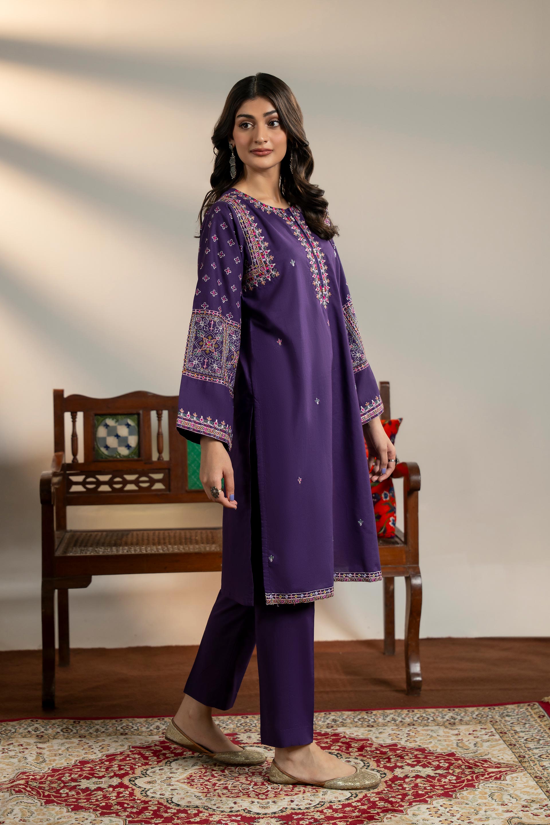 2 Piece Cambric Suit (CR3531)