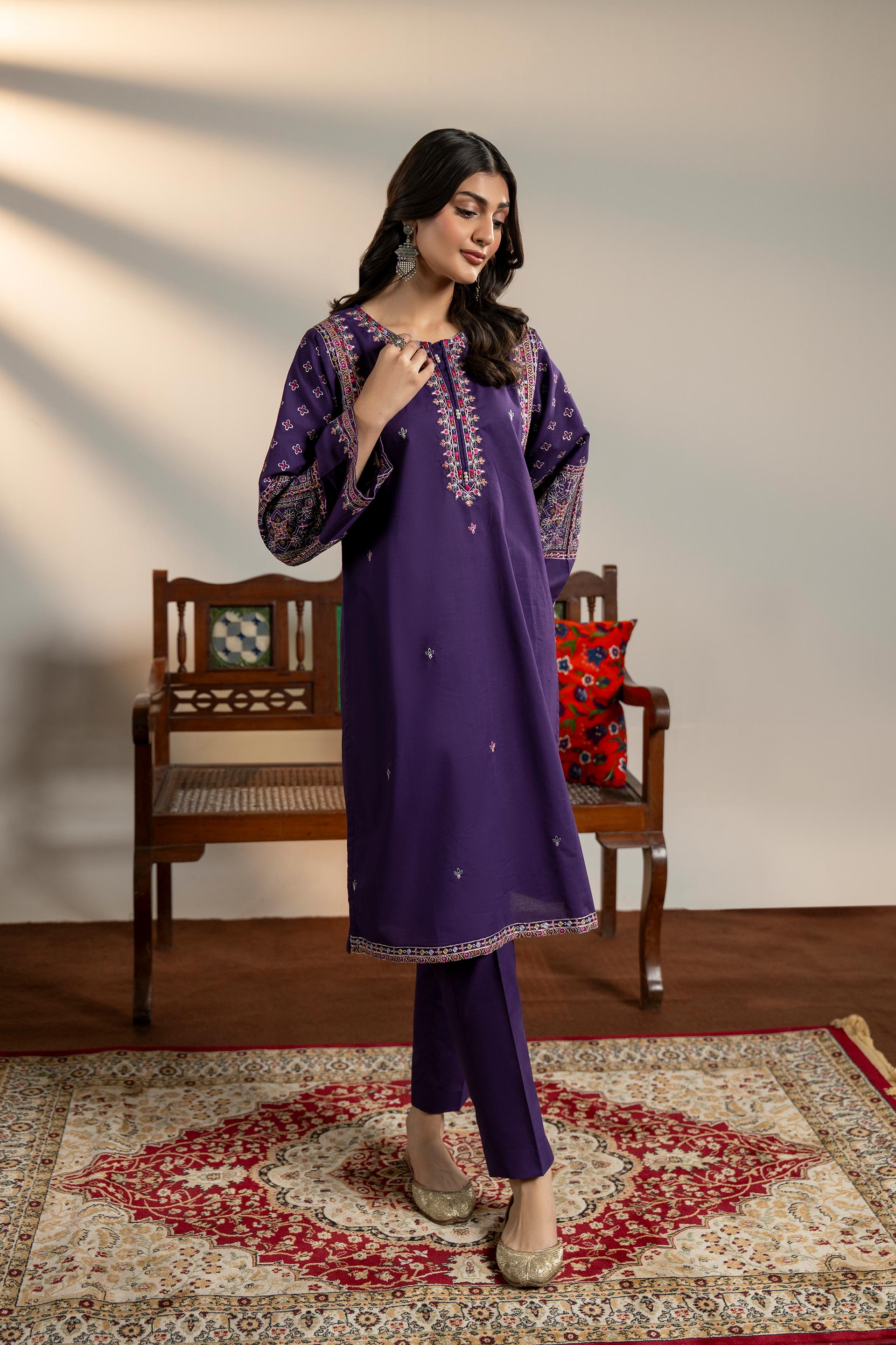 2 Piece Cambric Suit (CR3531)