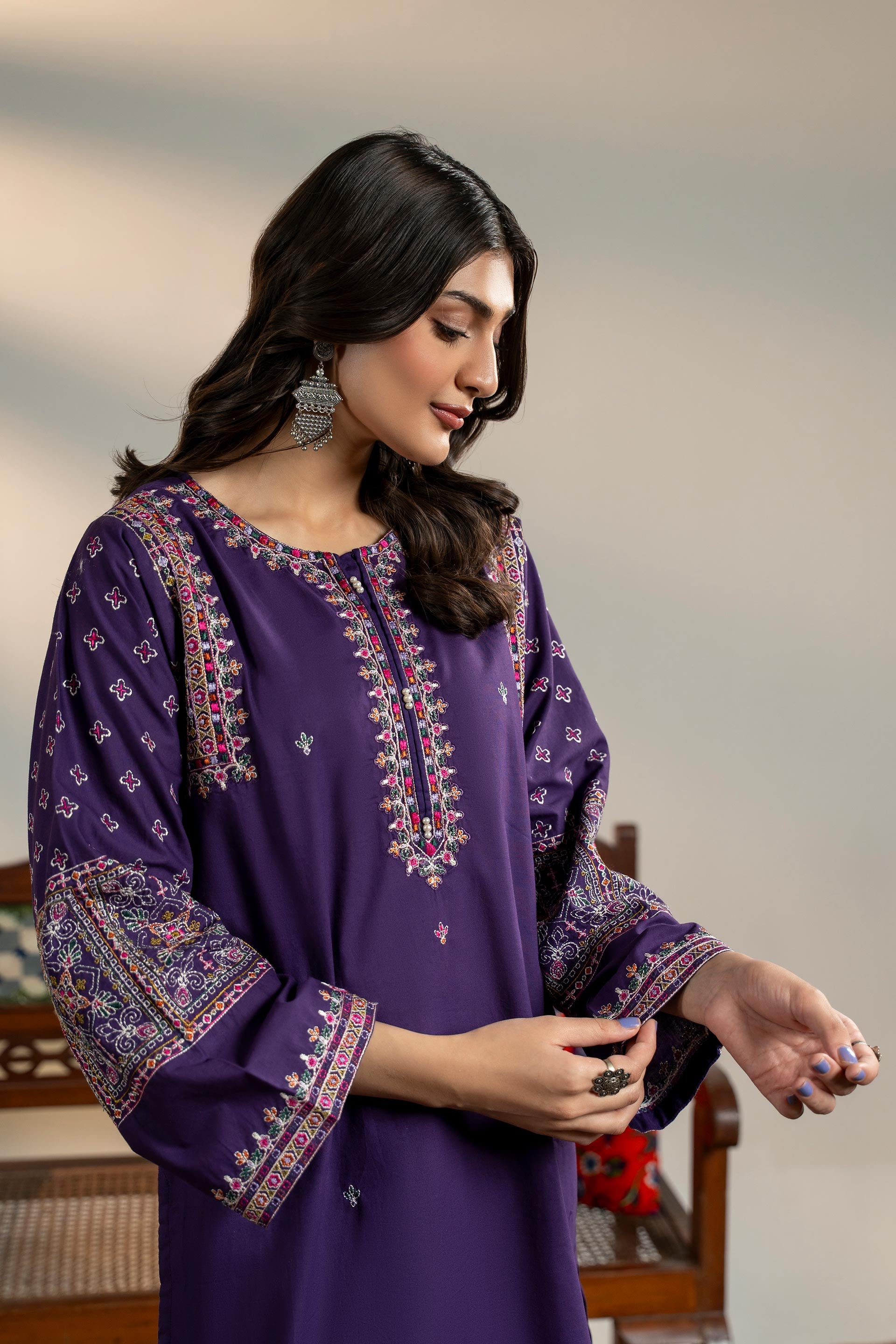 2 Piece Cambric Suit (CR3531)