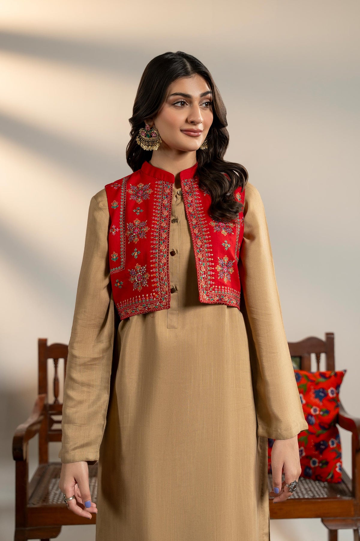 1 Piece Lawn Karandi Koti (CR3534)