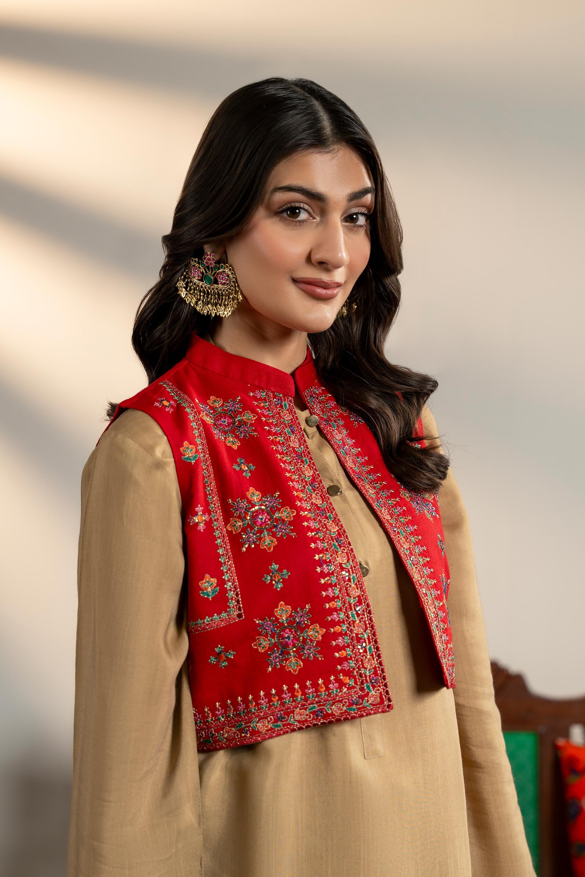 1 Piece Lawn Karandi Koti (CR3534)