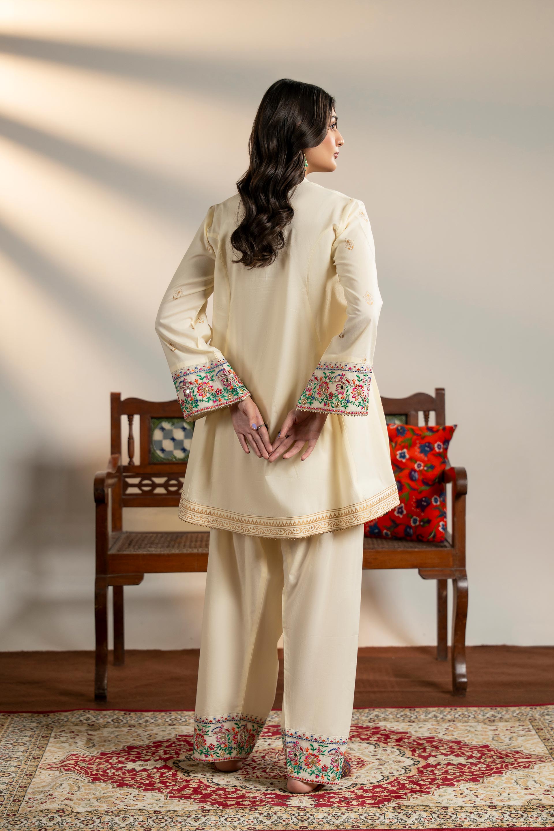 2 Piece Cambric Suit (CR3535)