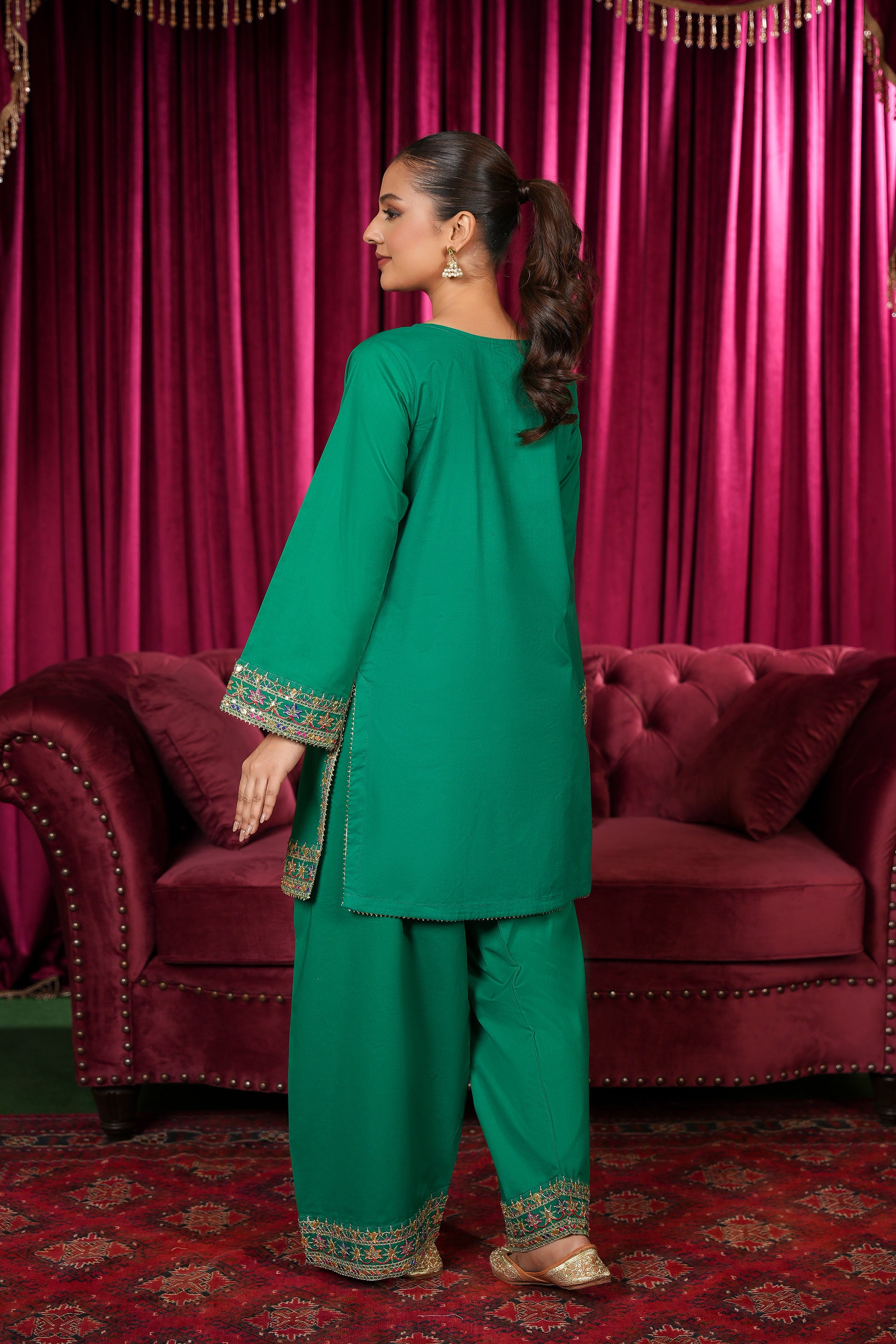 2 Piece Cambric Suit (CR3537)