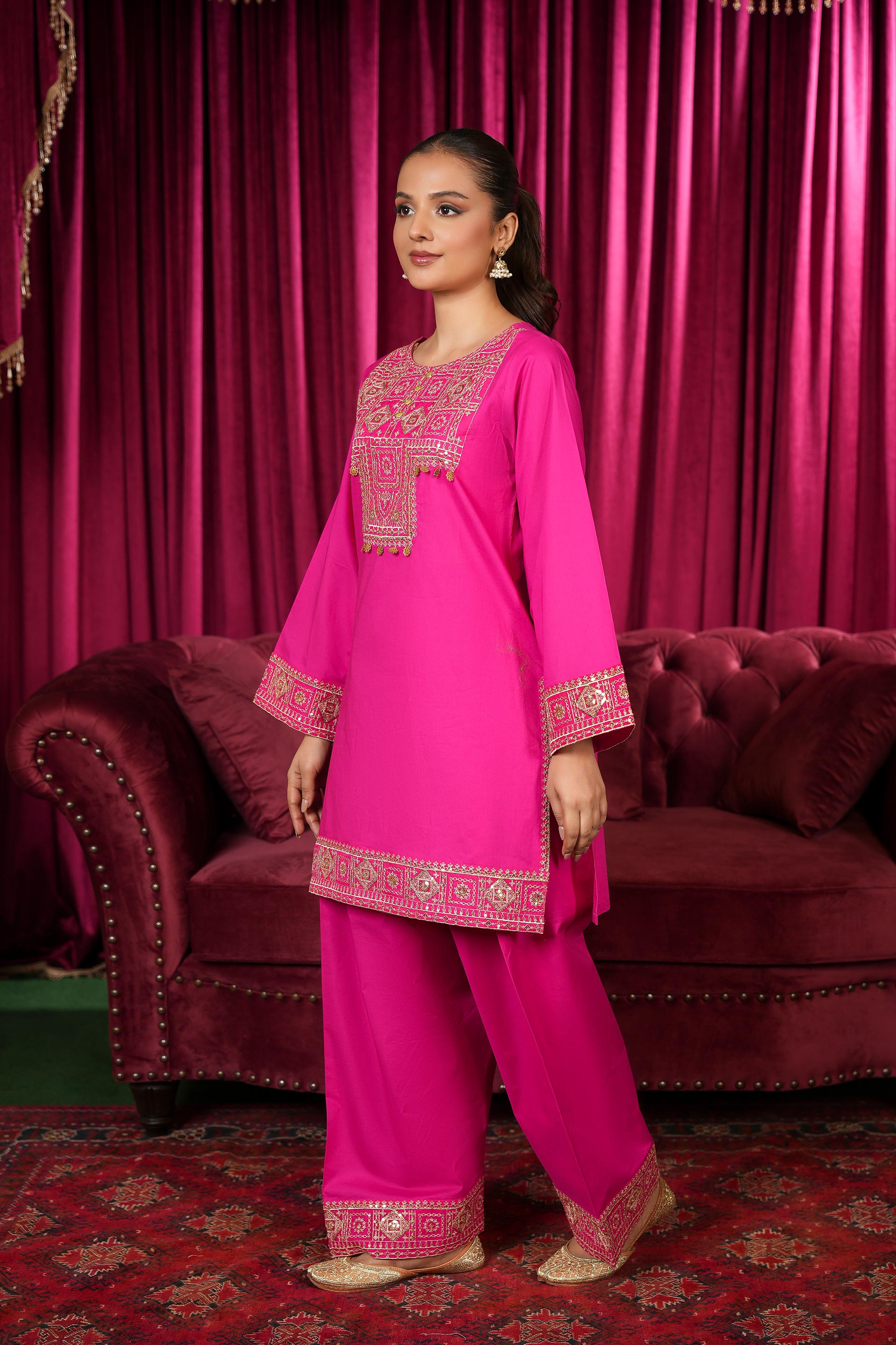 2 Piece Cambric Suit (CR3539)