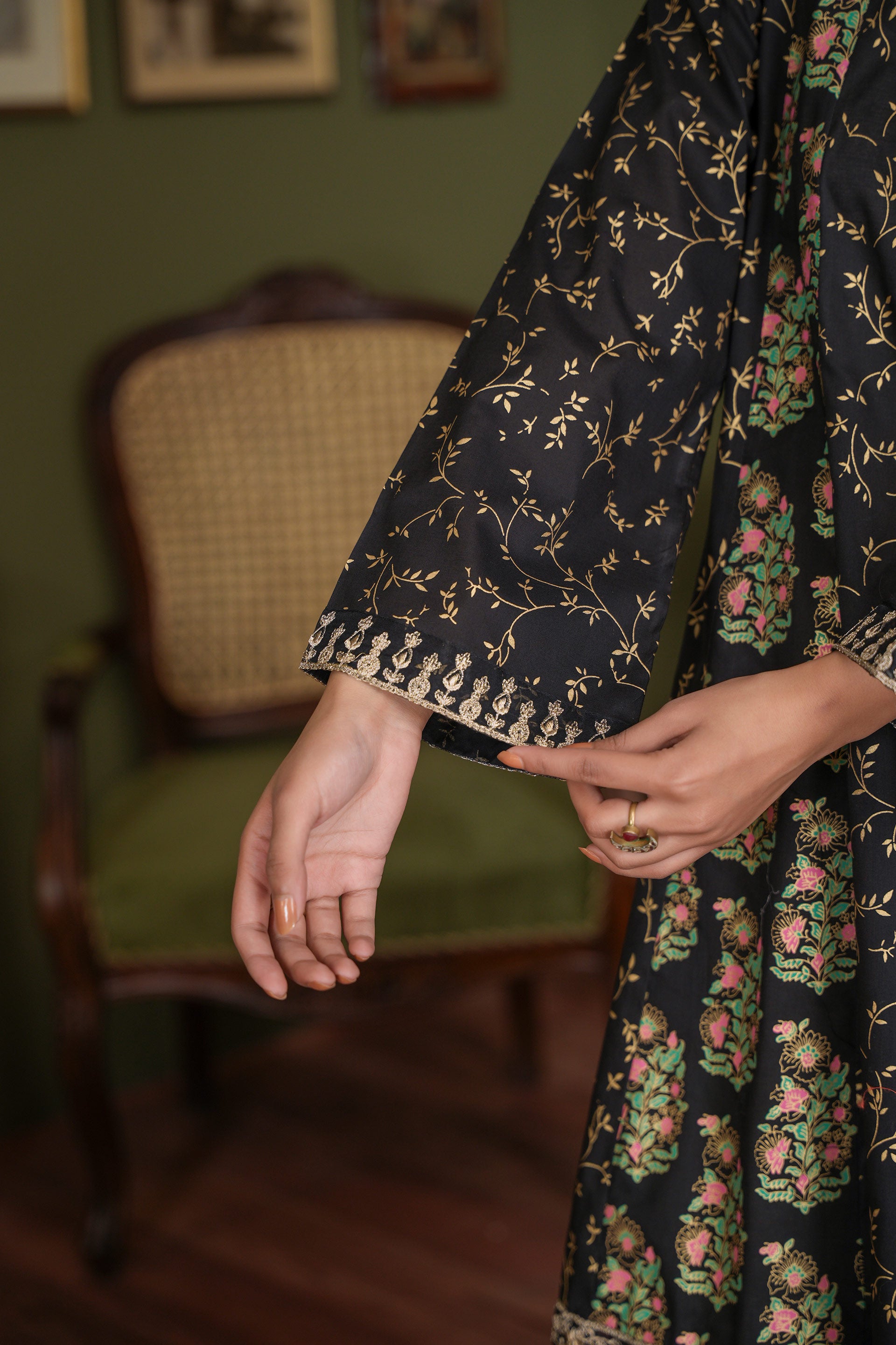 1 Piece Lawn Frock (CR3552)