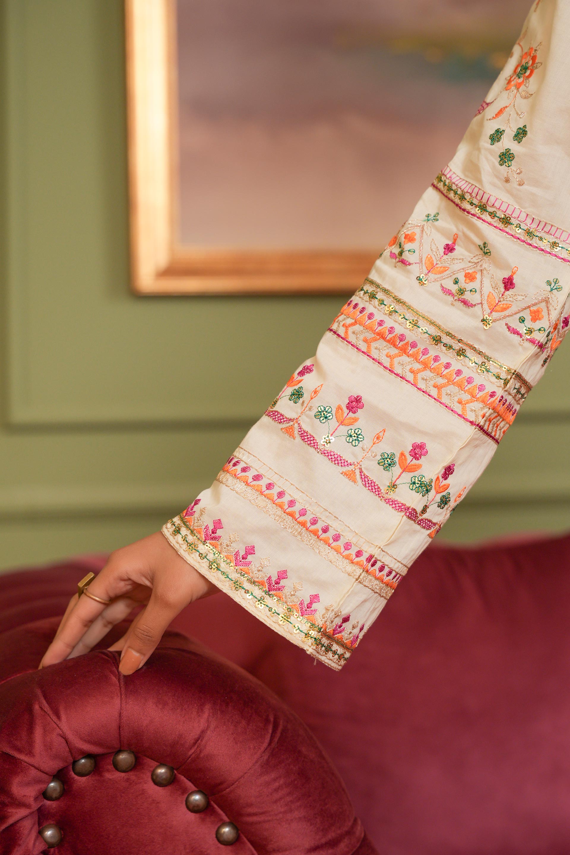 2 Piece Lawn Frock (CR3564)