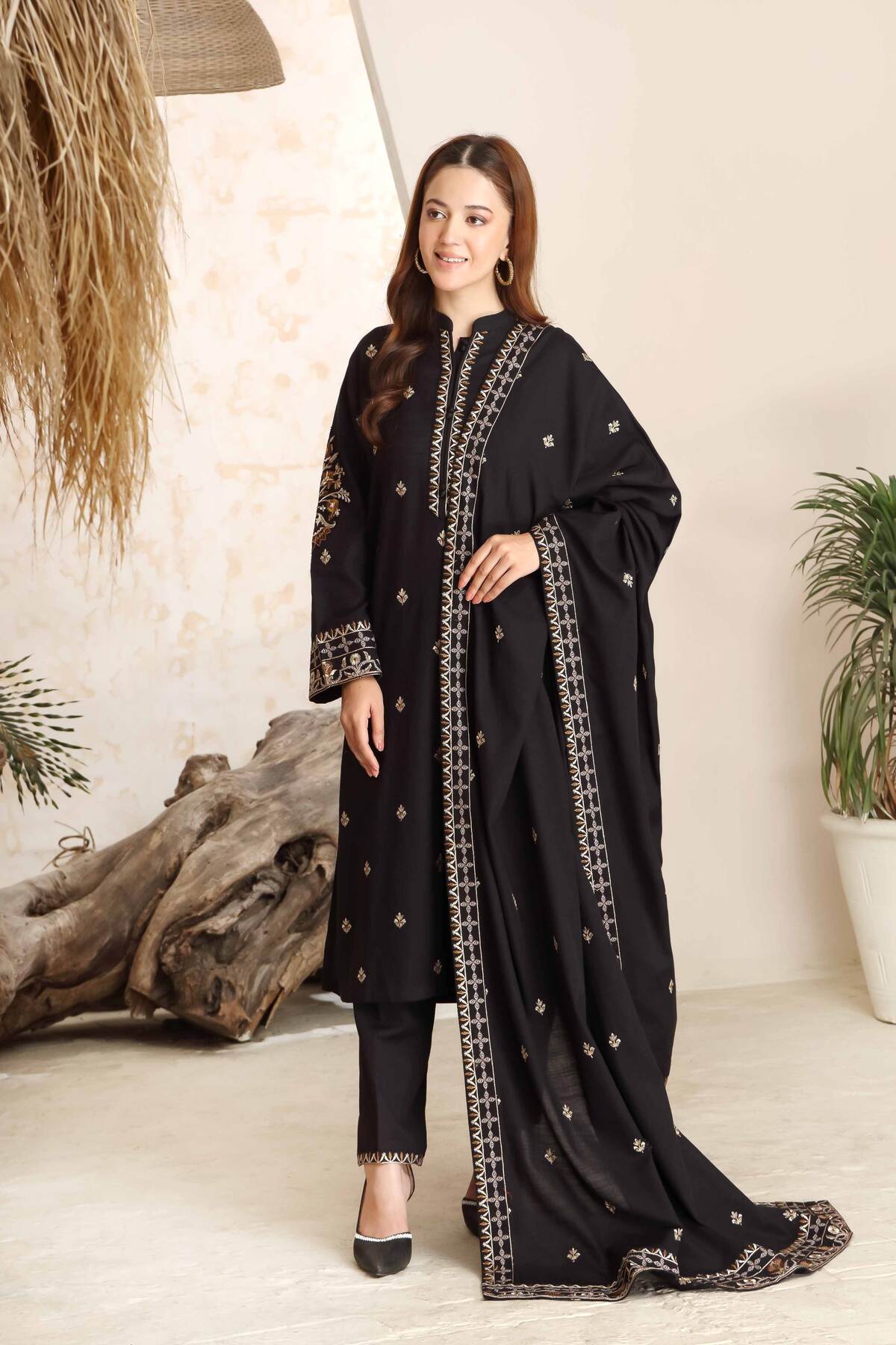 Black Bunch Shawlcoo (CZ3086)