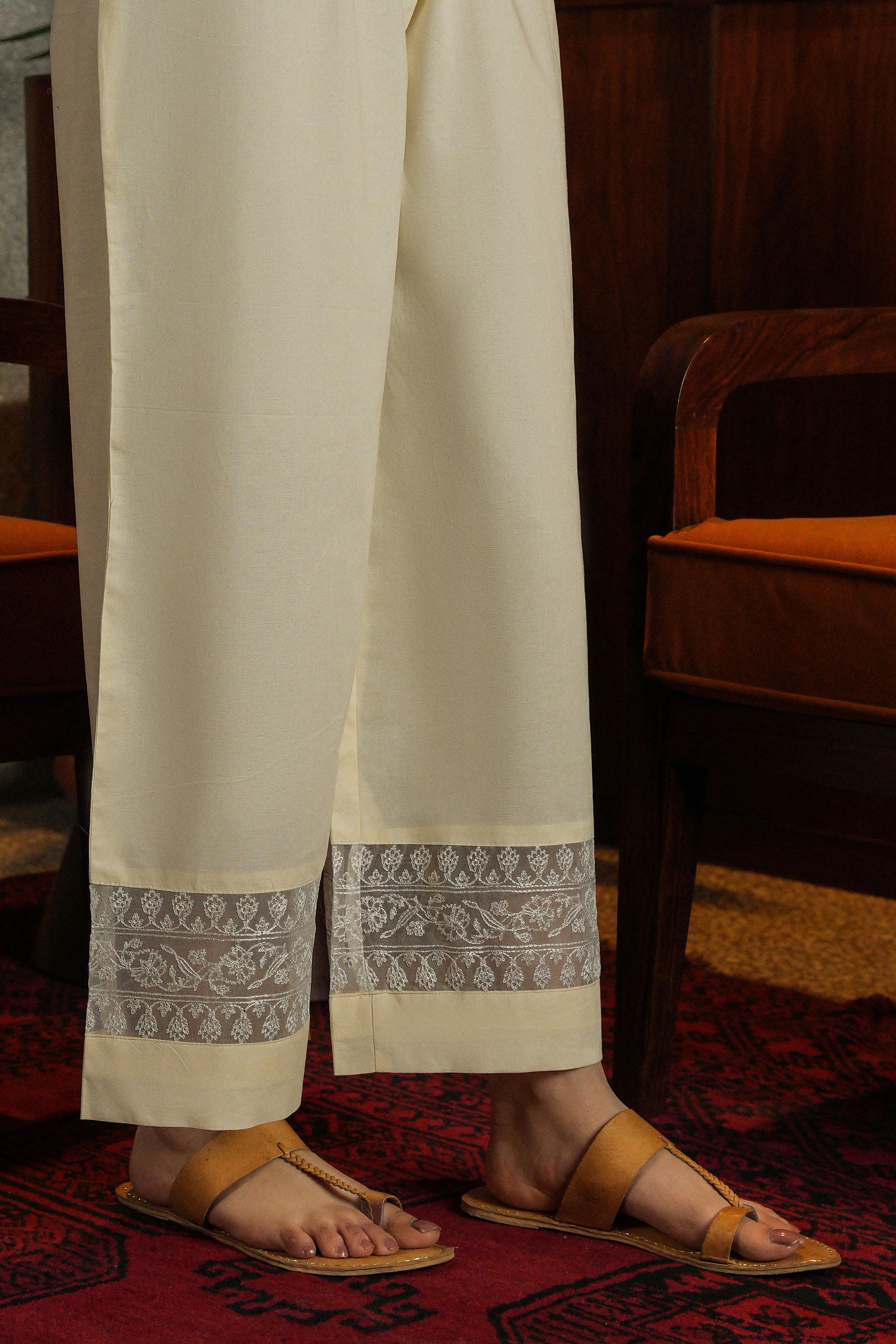 1 Piece Cambric Plazo (CZ3105)