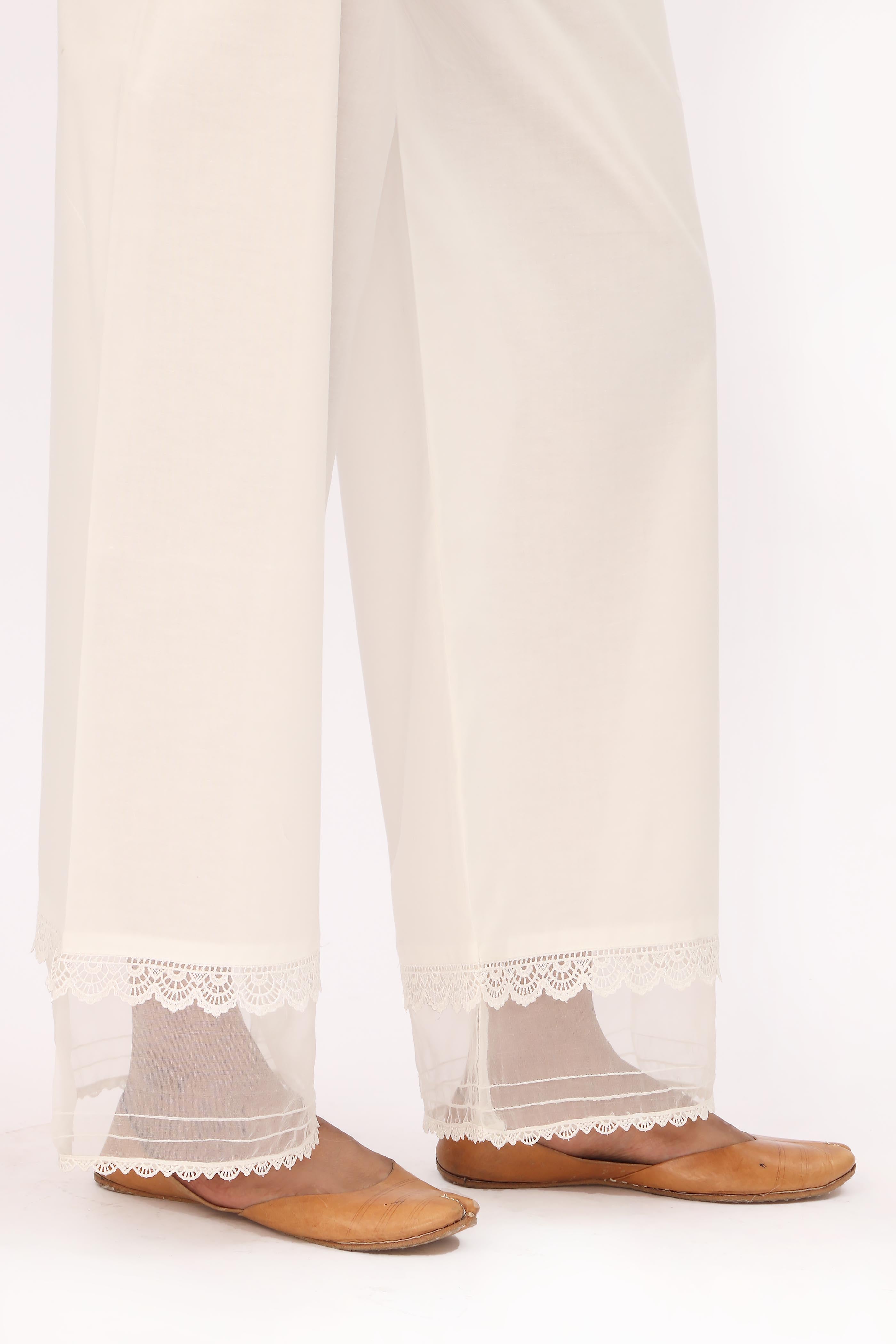 White: 1 Piece Culottes in White Cambric (CZ3124)