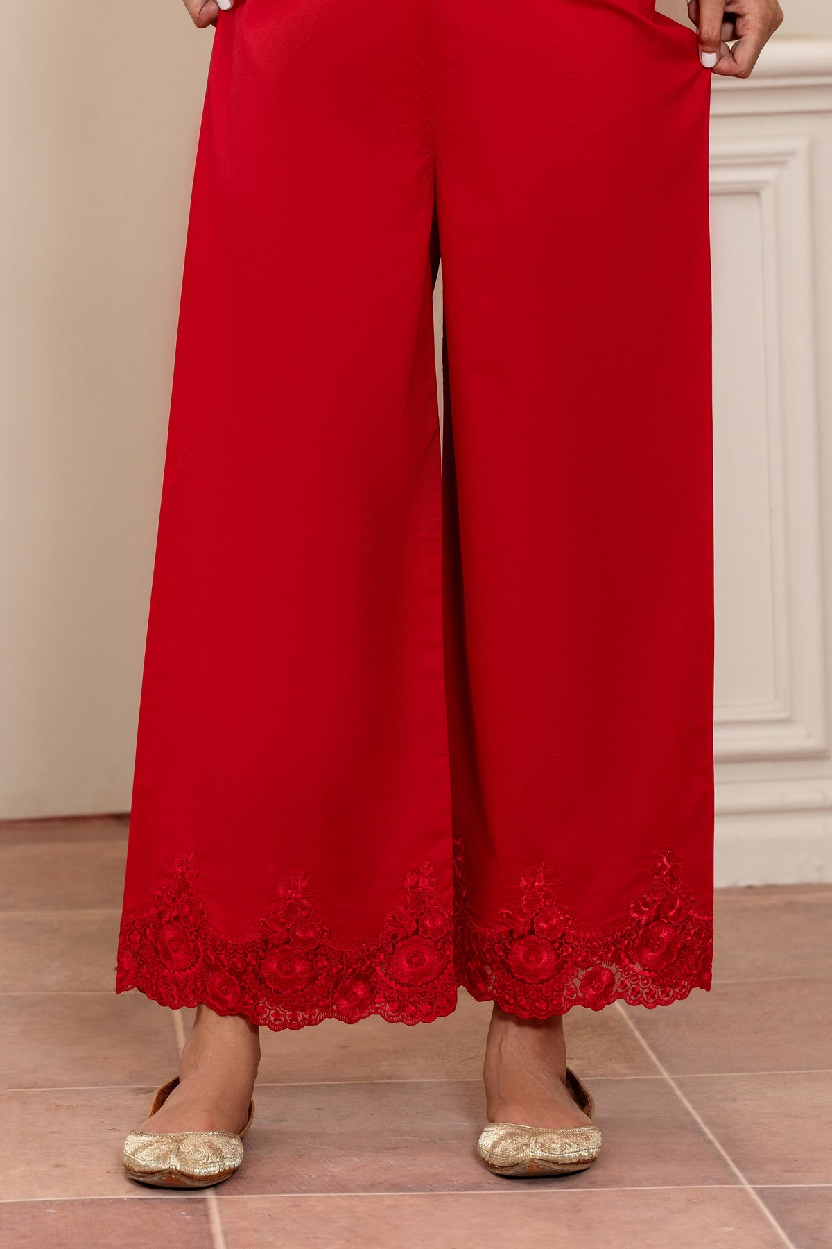 1 Piece Cambric Culottes (CZ3216)