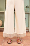 1 Piece Culottes in Off White Cambric (CZ3259)
