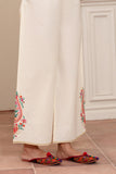 1 Piece Culottes in Off White Cambric (CZ3261)