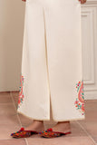 1 Piece Culottes in Off White Cambric (CZ3261)