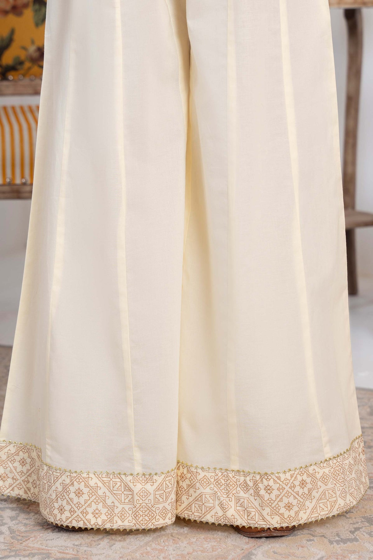 1 Piece Cambric Gharara (CZ3276)