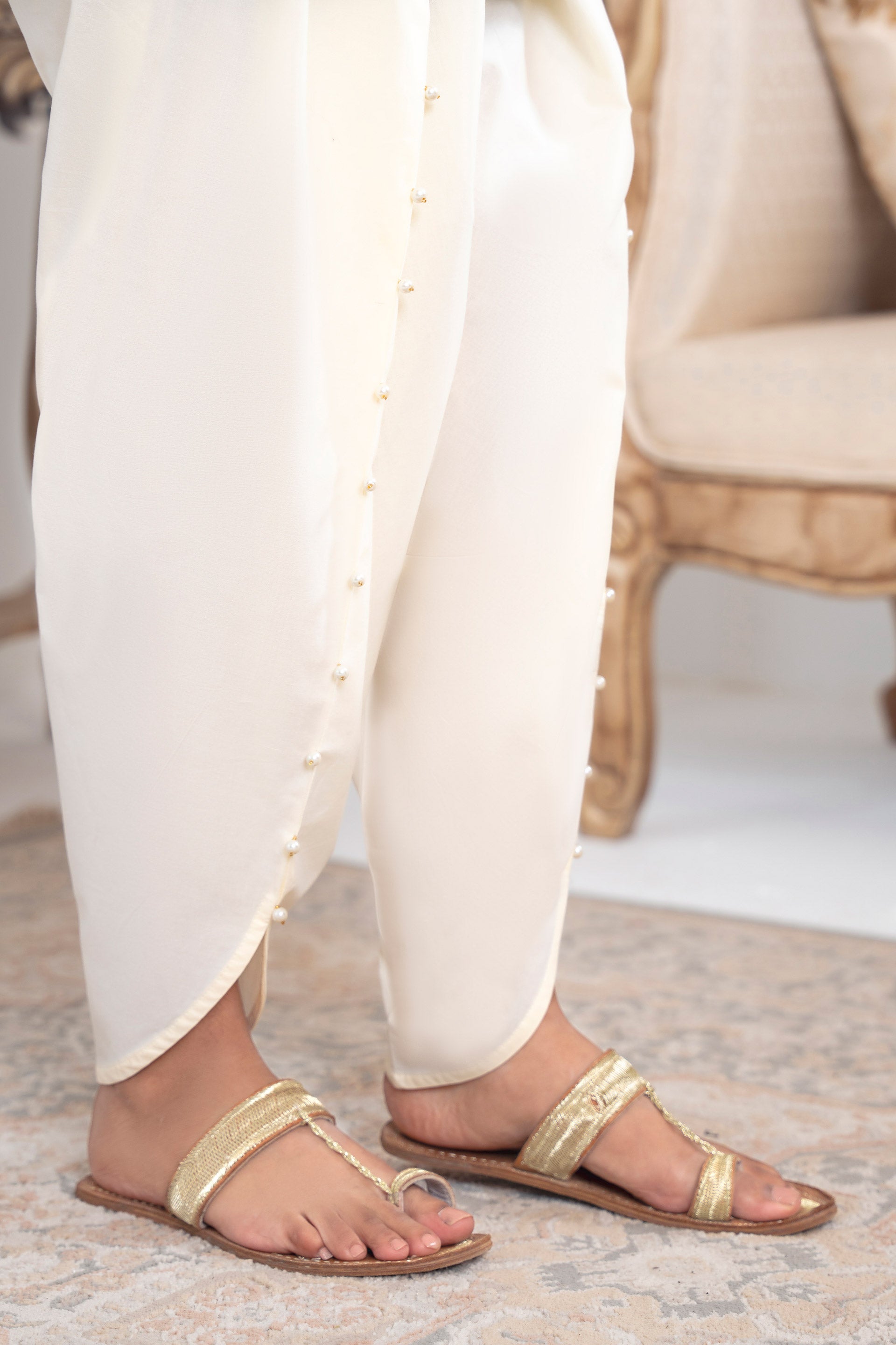 1 Piece Cambric Shalwar (CZ3282)