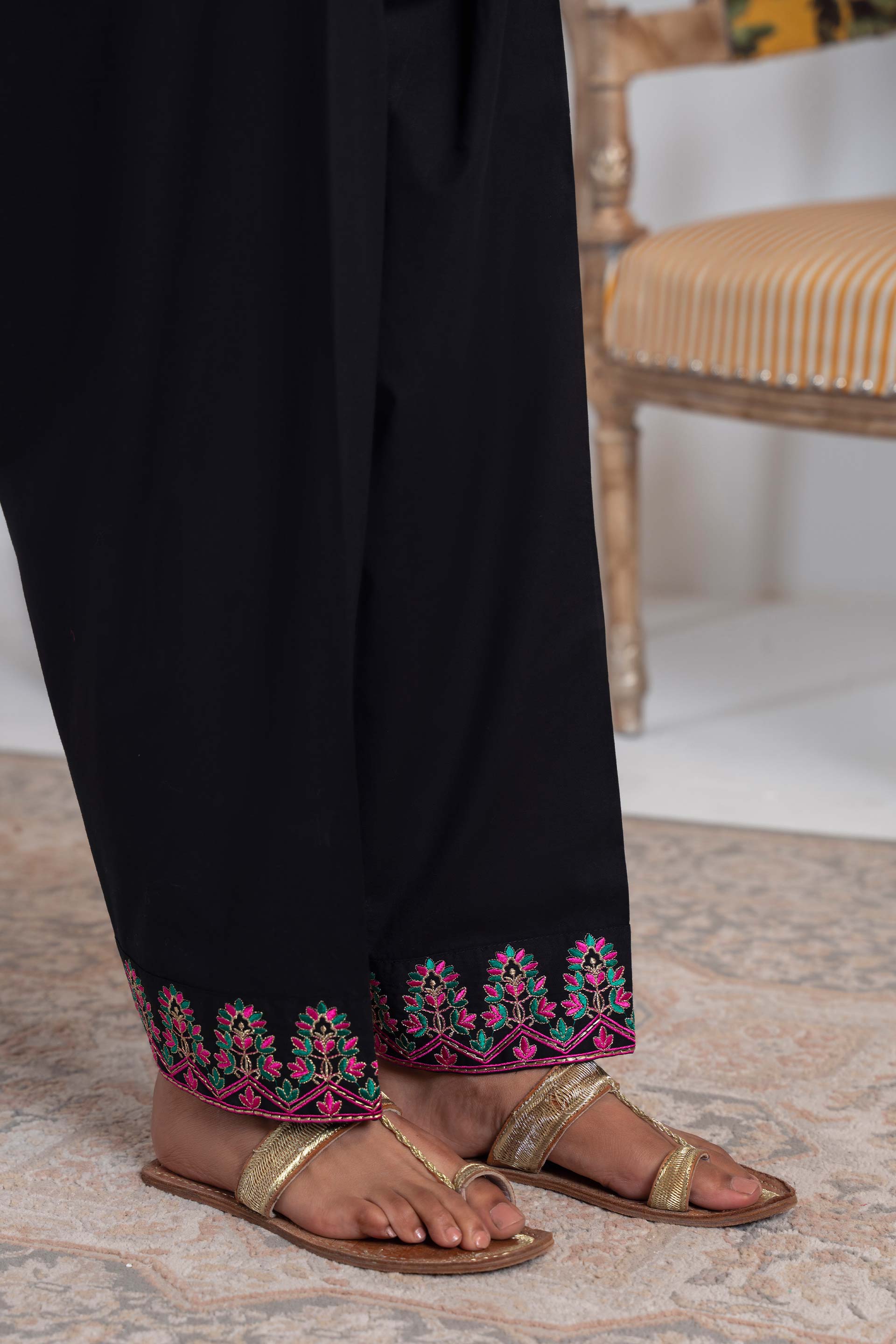 1 Piece Cambric Shalwar (CZ3306)