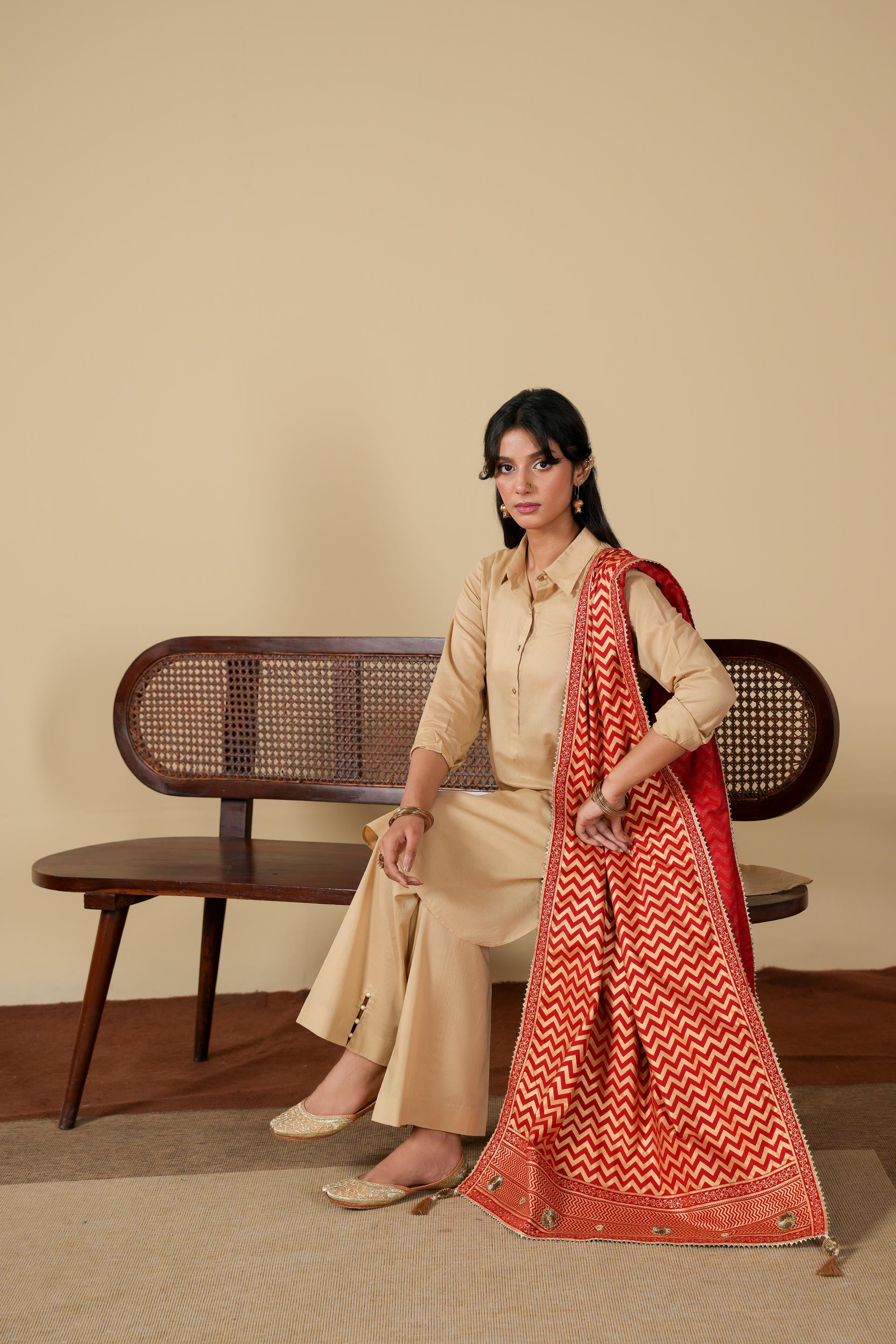 1 Piece Cambric Stole (CZ3313)