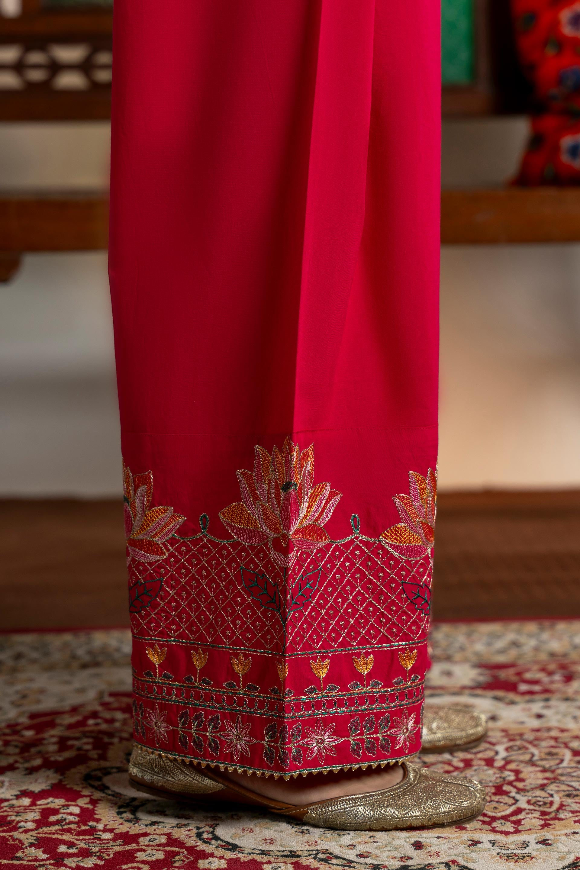 1 Piece Cambric Shalwar (CZ3329)