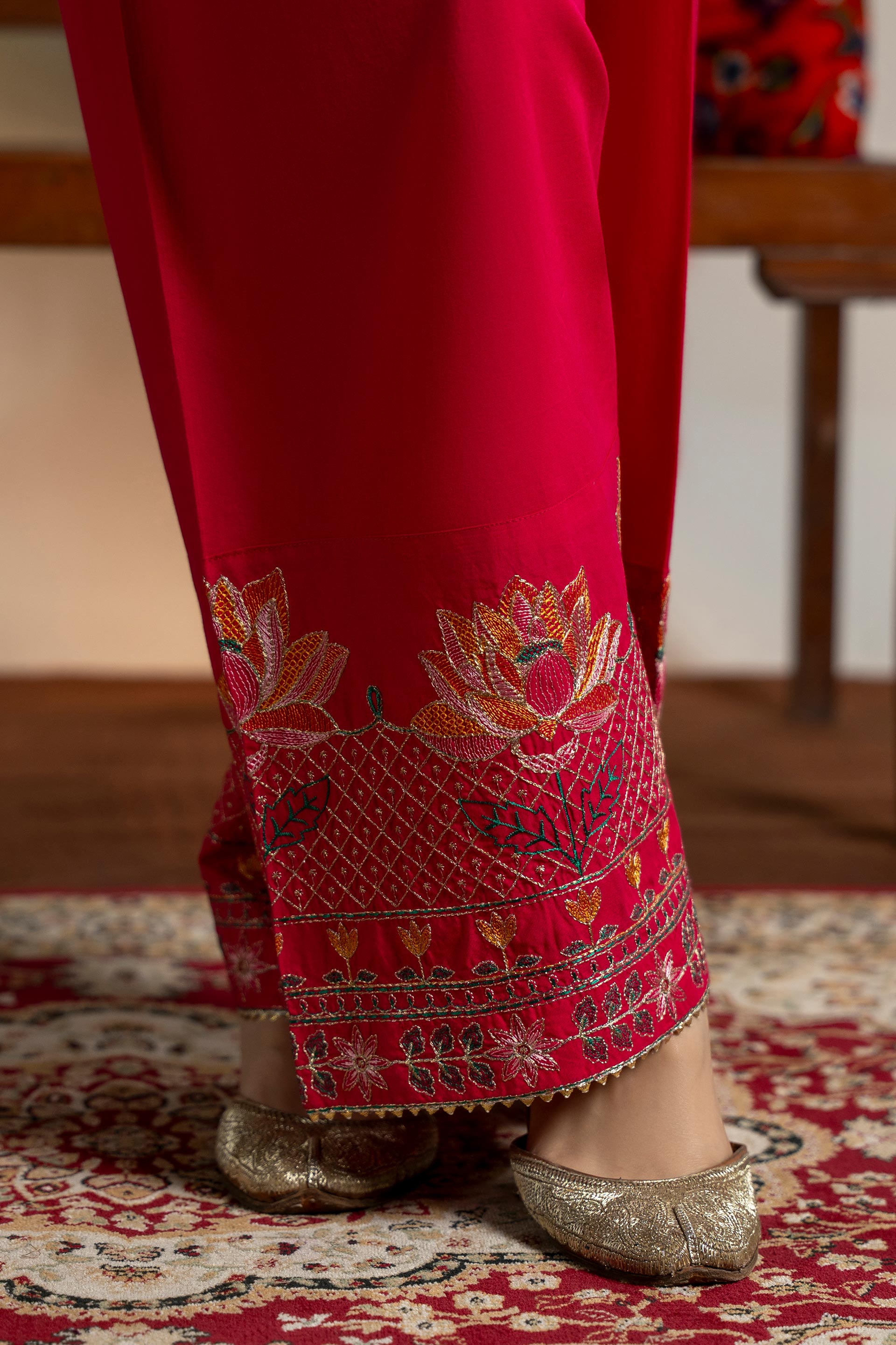 1 Piece Cambric Shalwar (CZ3329)