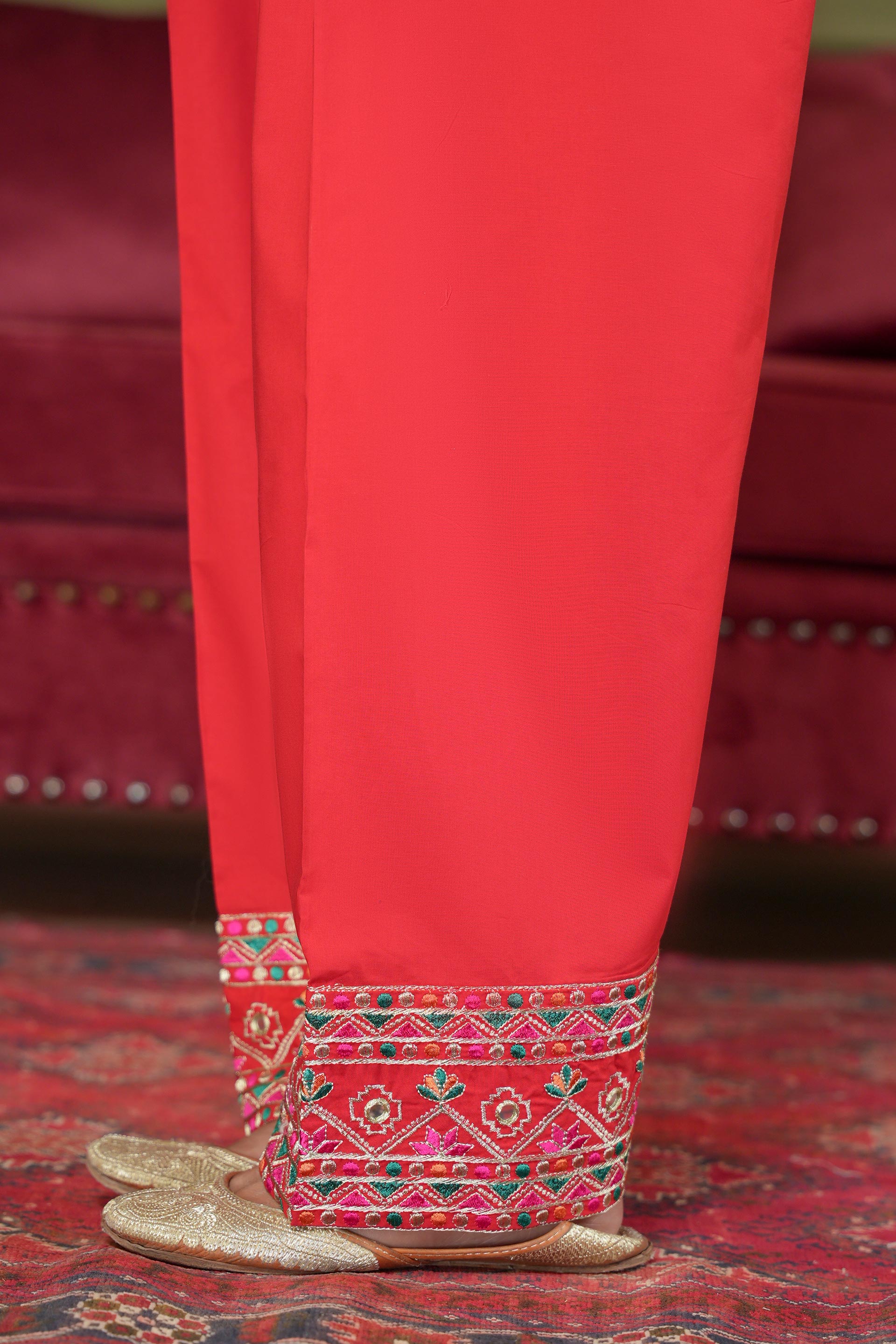 1 Piece Cambric Shalwar (CZ3337)