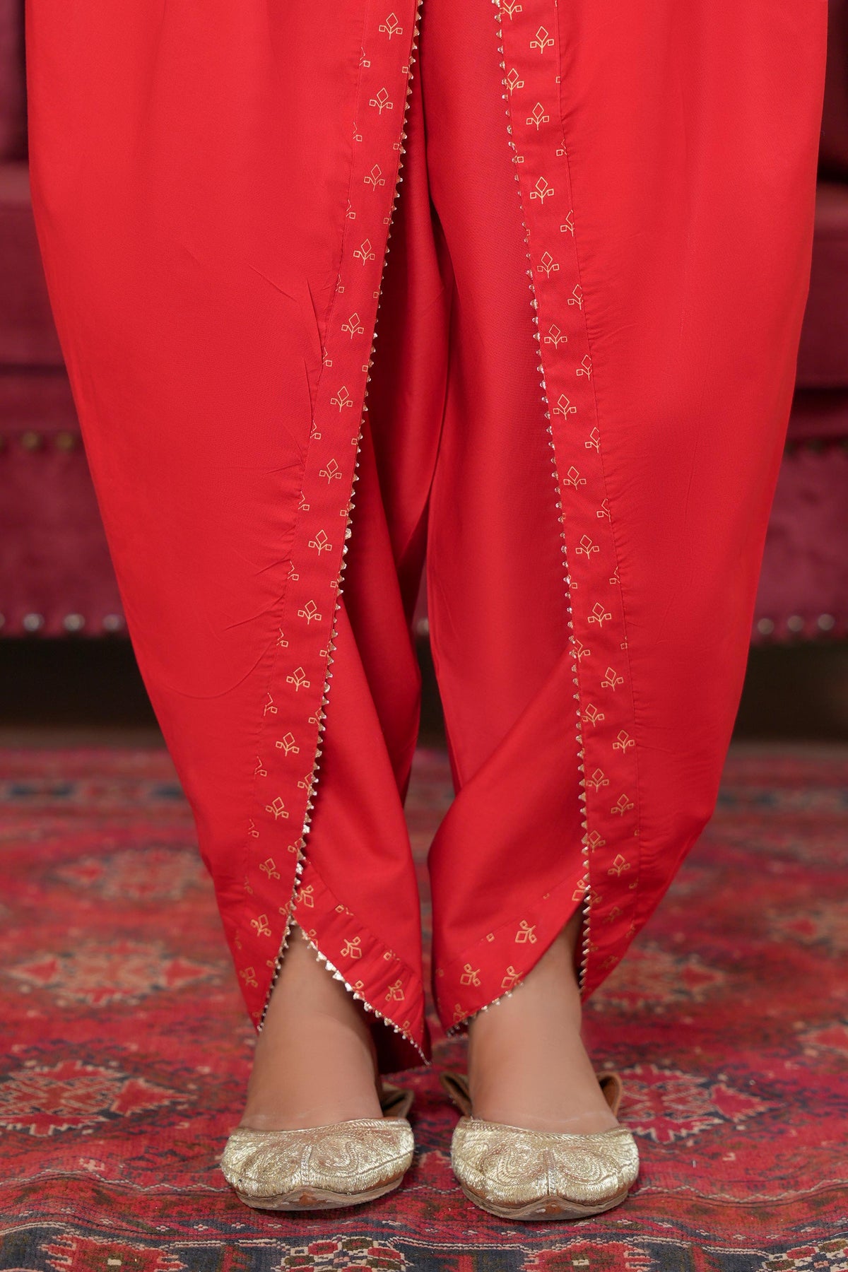 1 Piece Cambric Shalwar (CZ3338)